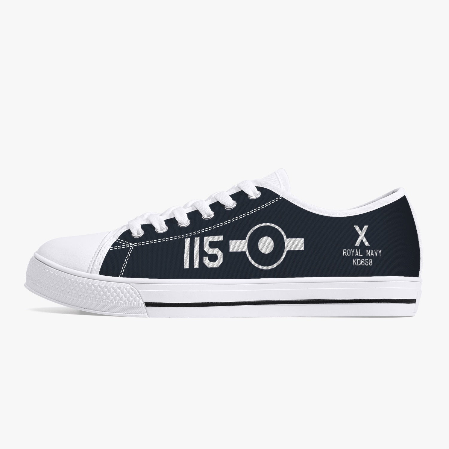 FG-1D Corsair  "X-115 " Low Top Canvas Shoes - I Love a Hangar