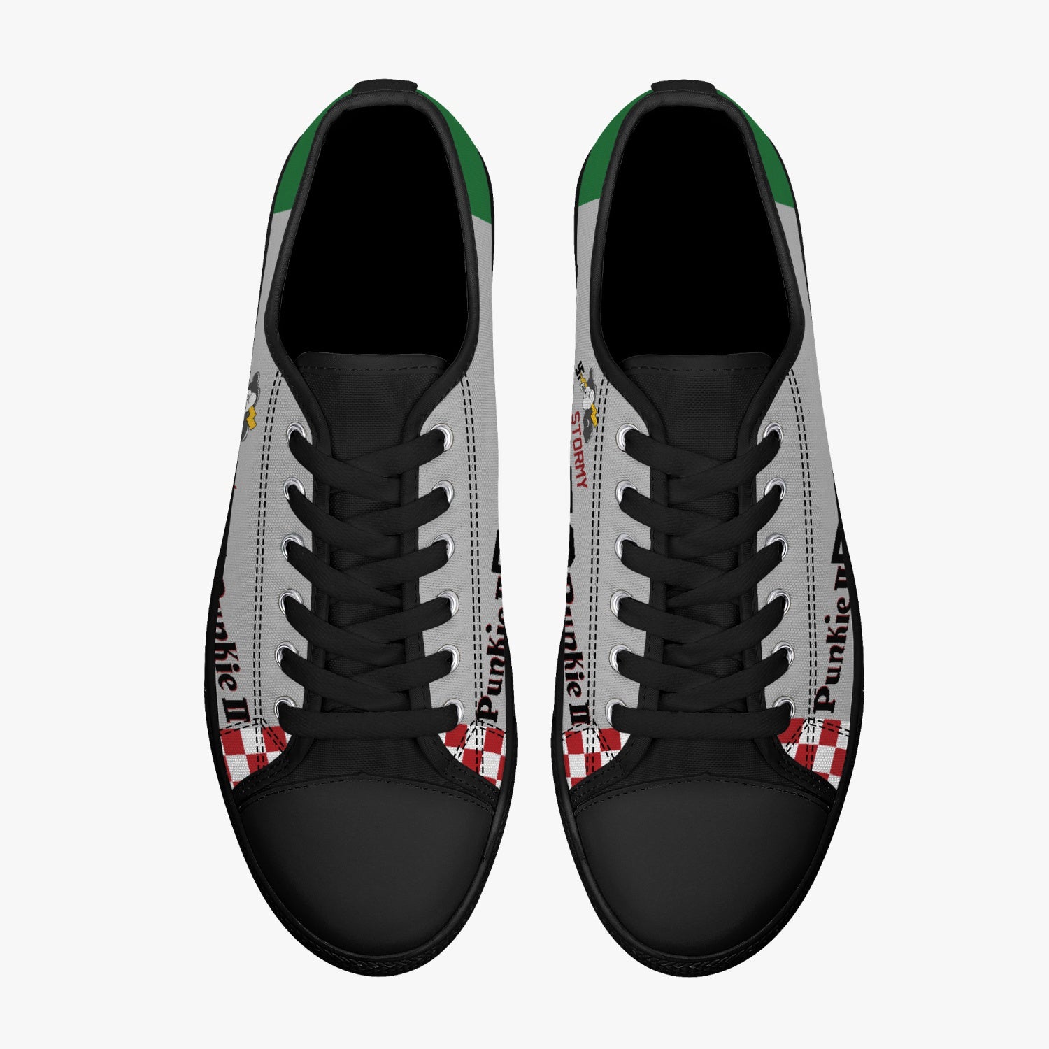 P-51 "Punkie II" Low Top Canvas Shoes - I Love a Hangar