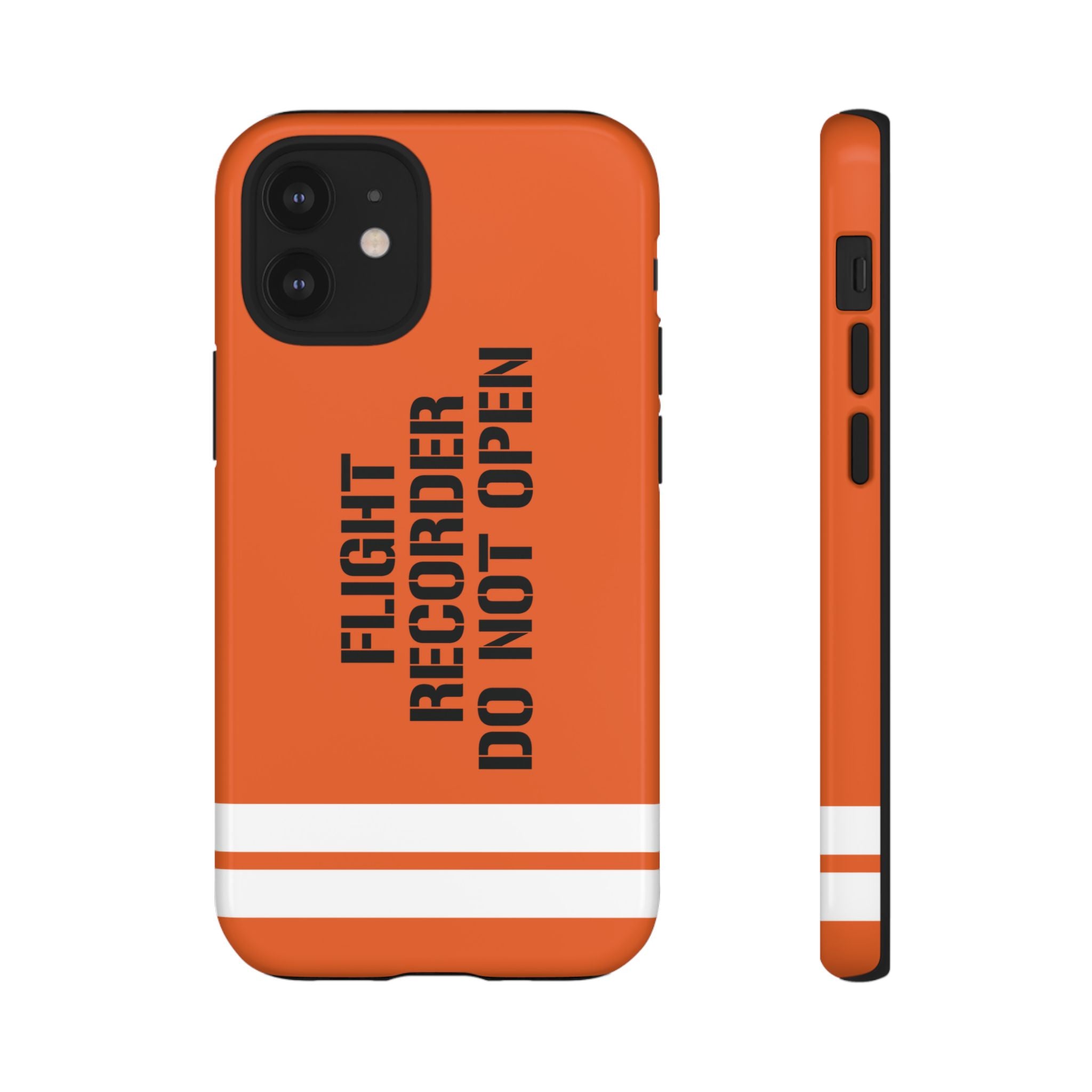 Flight Data Recorder Style Tough Phone Cases for iPhone