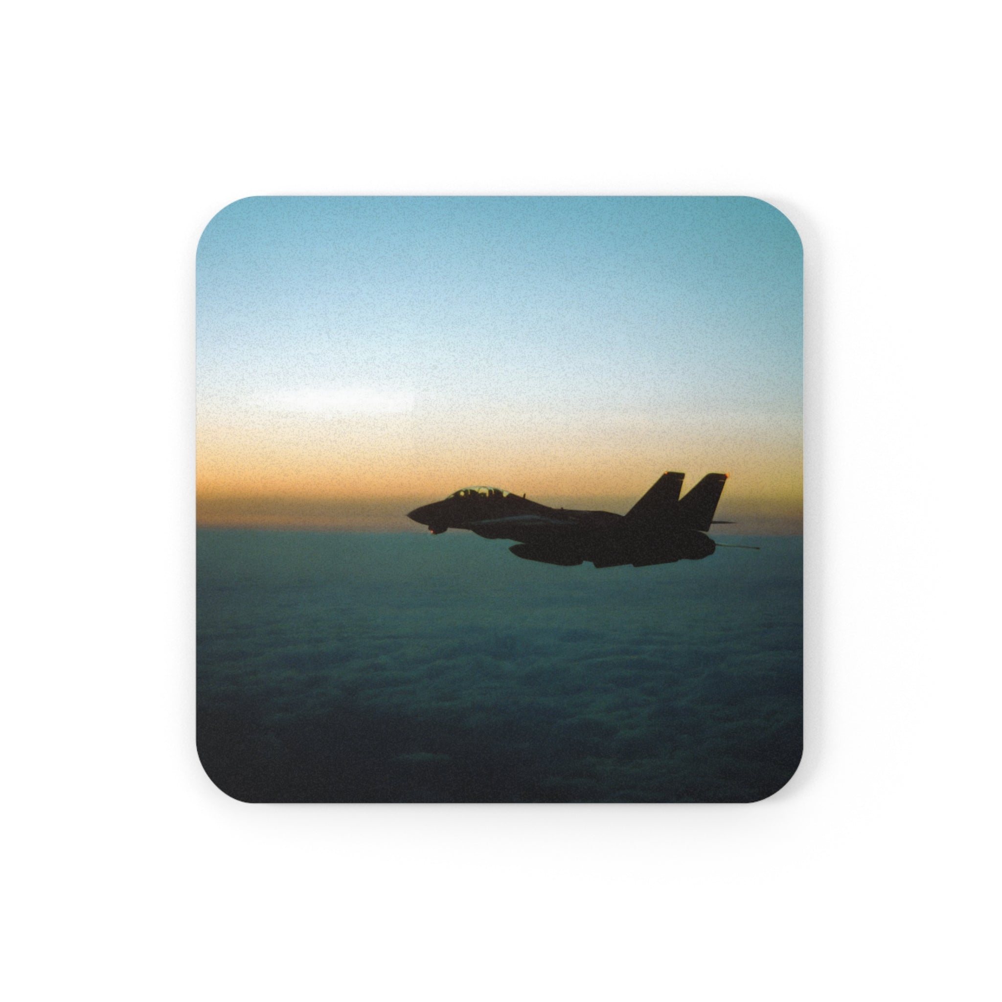 F-14 Tomcat Cork Back Coaster - I Love a Hangar