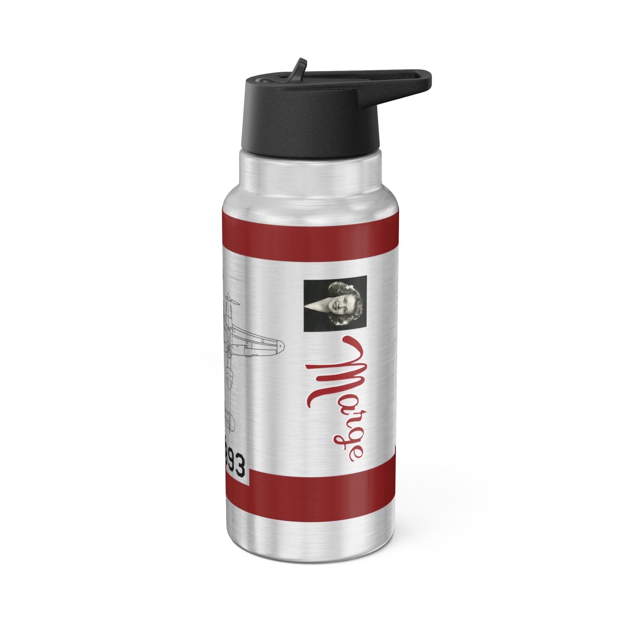 P-38 "Marge" Inspired Tumbler, 32oz (950ml) - I Love a Hangar
