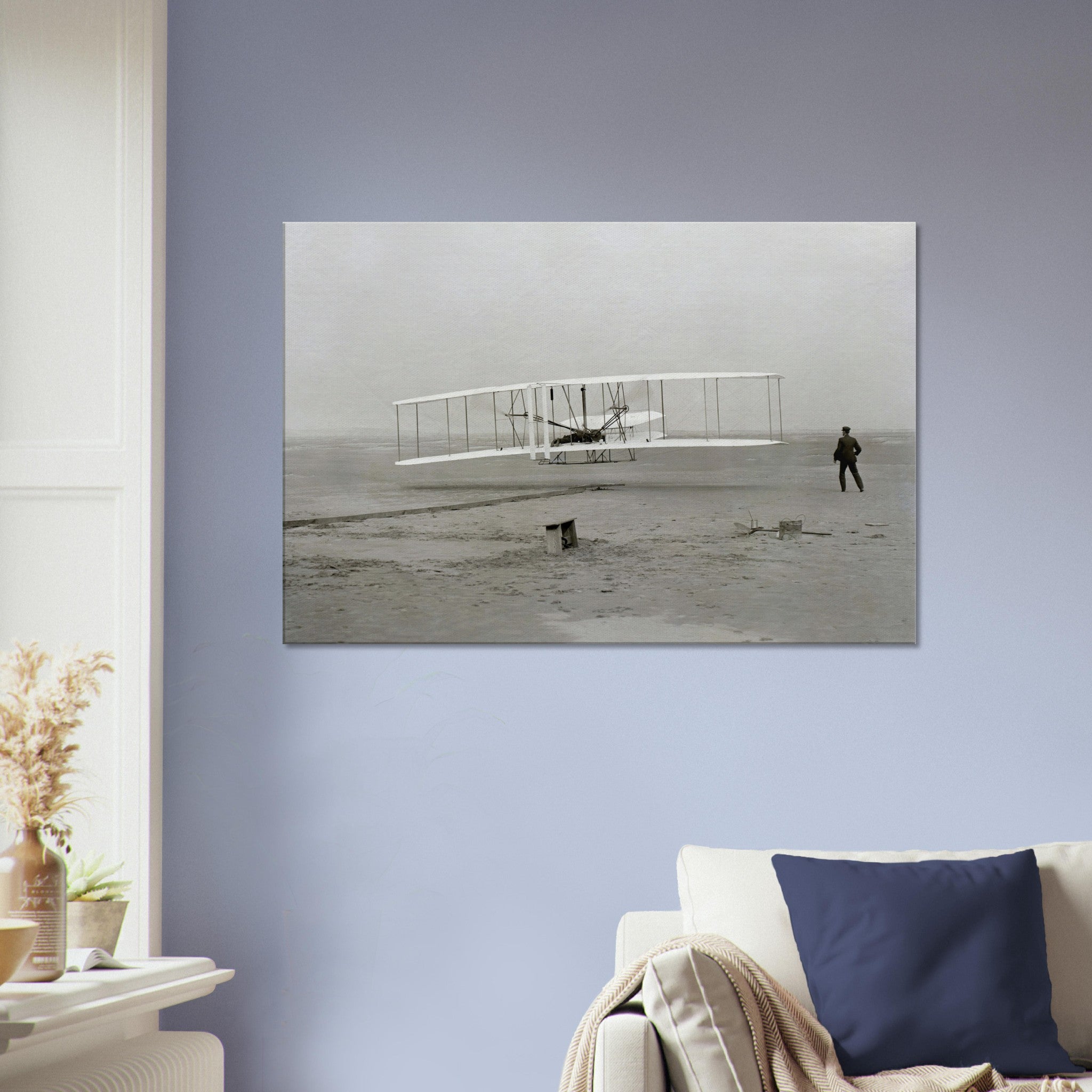 The Wrgith Brothers on Canvas - I Love a Hangar