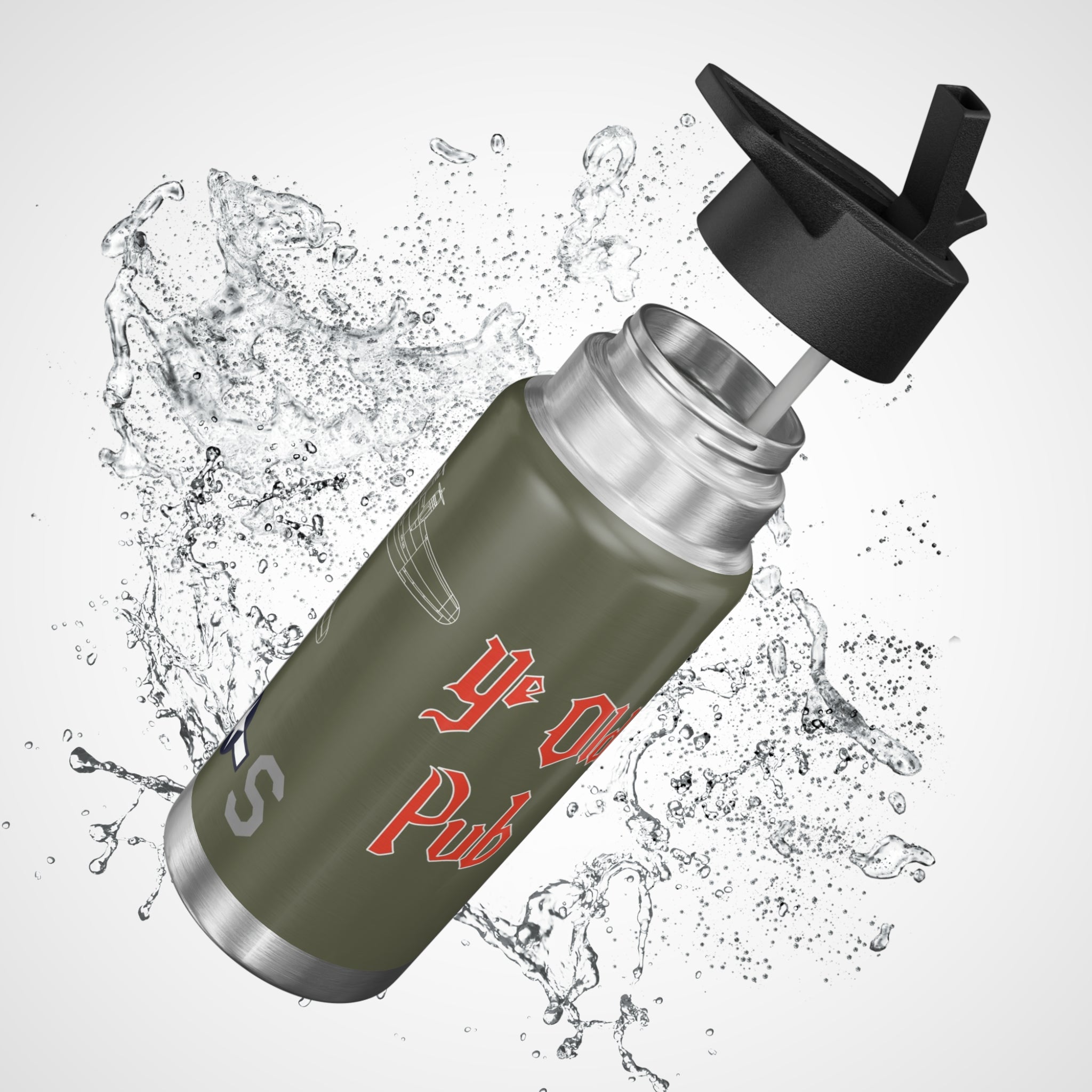 B-17 "Ye Olde Pub" Tumbler, 32oz (950ml) - I Love a Hangar