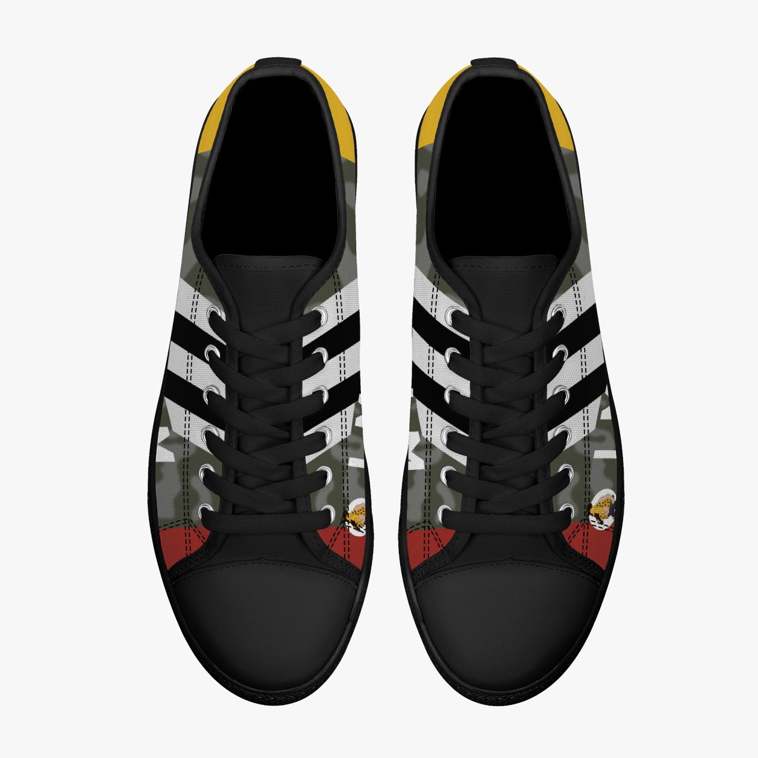 P-47 "Hairless Joe" Low Top Canvas Shoes - I Love a Hangar