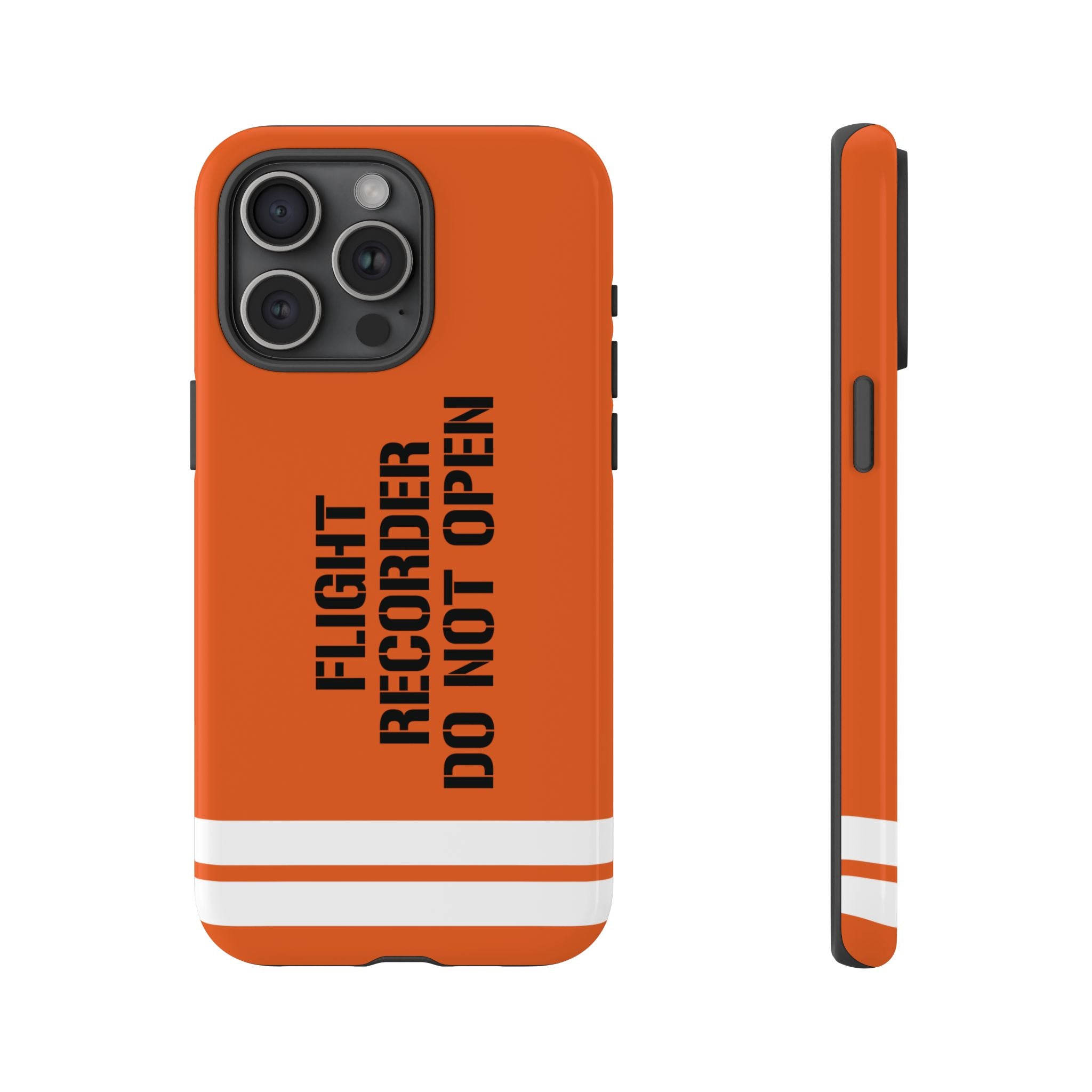 Flight Data Recorder Style Tough Phone Cases for iPhone