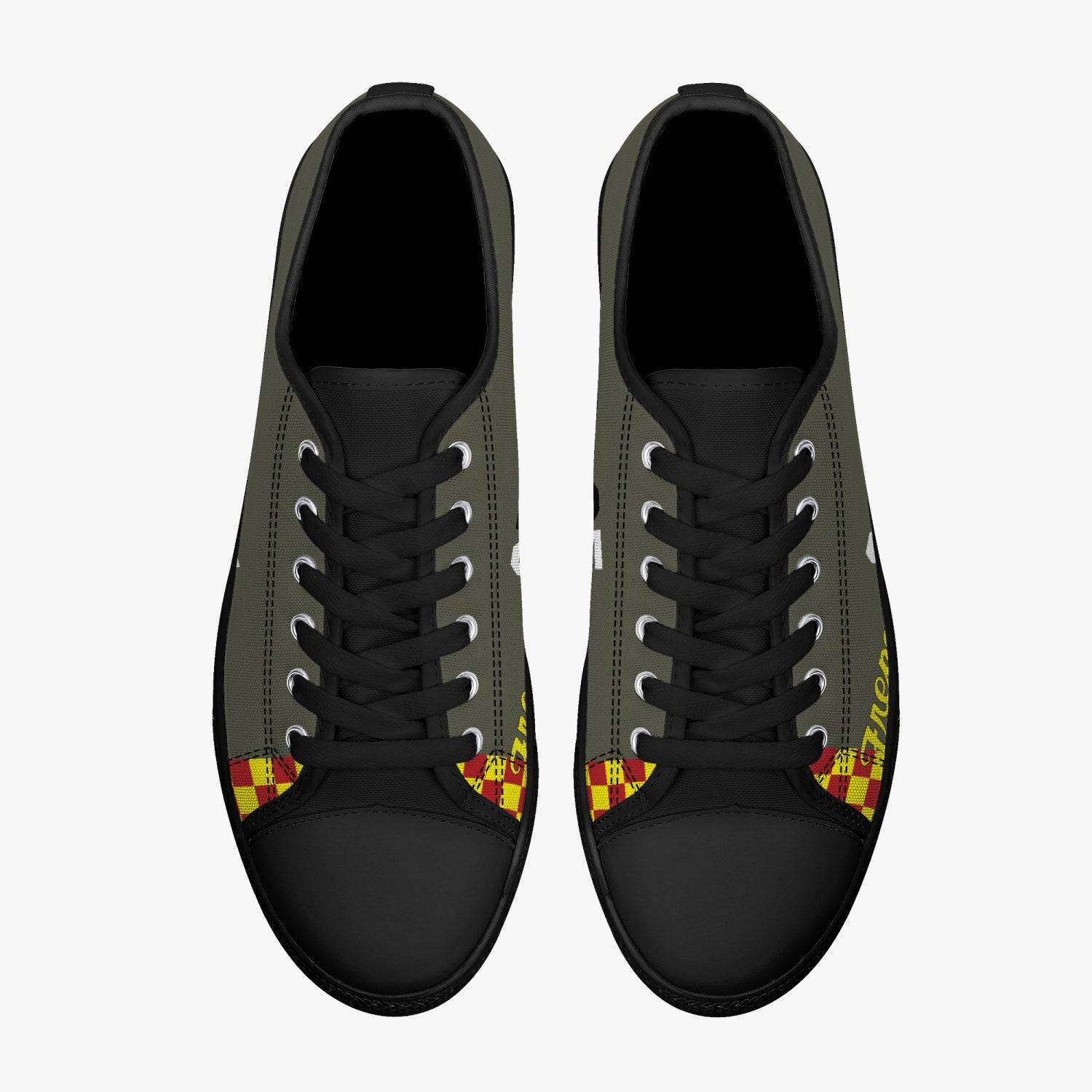 P-51 "Frenesi" Low Top Canvas Shoes - I Love a Hangar