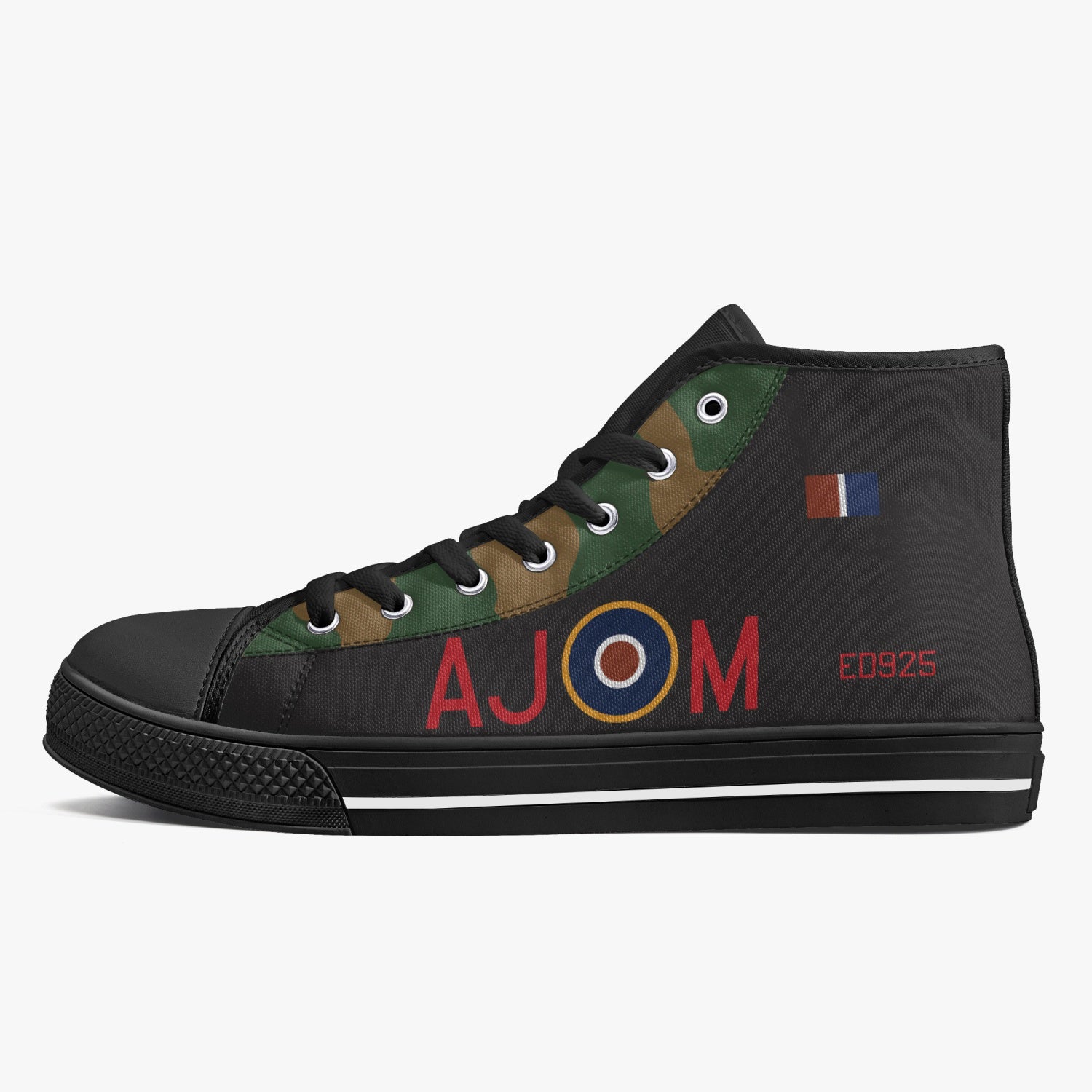 Lancaster "AJ-M" High Top Canvas Shoes - I Love a Hangar