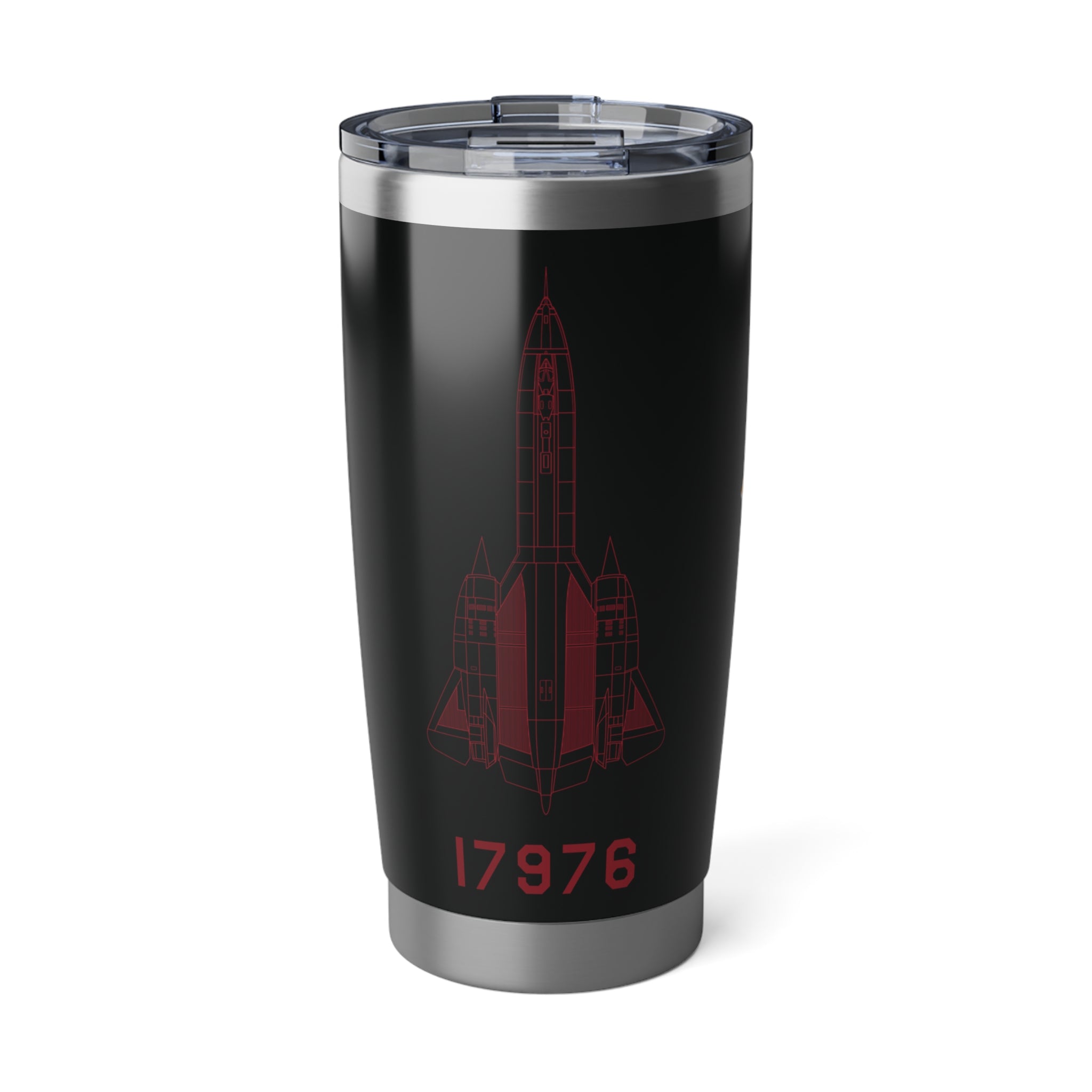 SR-71 "Blackbird" (61-7976) 20oz (590ml) Stainless Steel Tumbler - I Love a Hangar