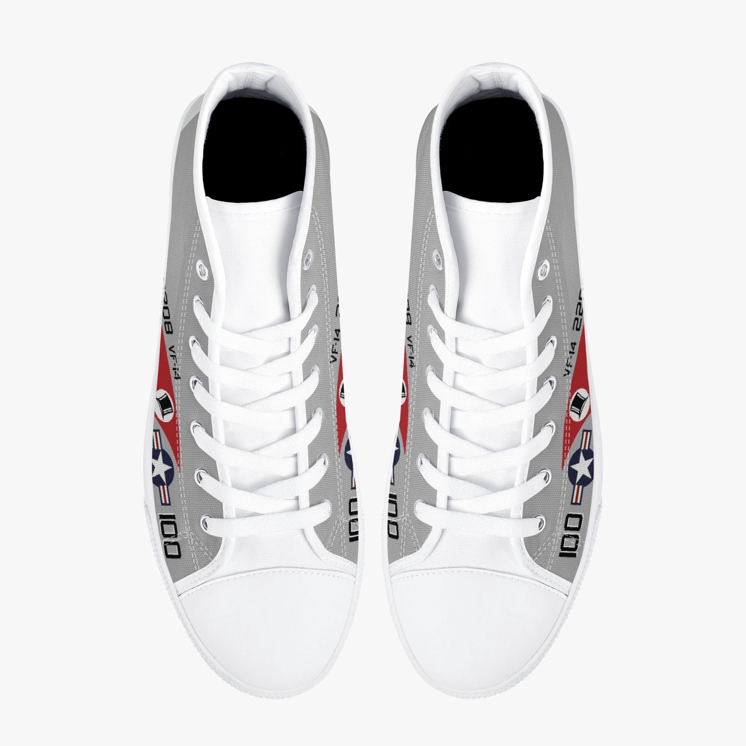 VF-14 "Tophatters" High Top Canvas Shoes - I Love a Hangar
