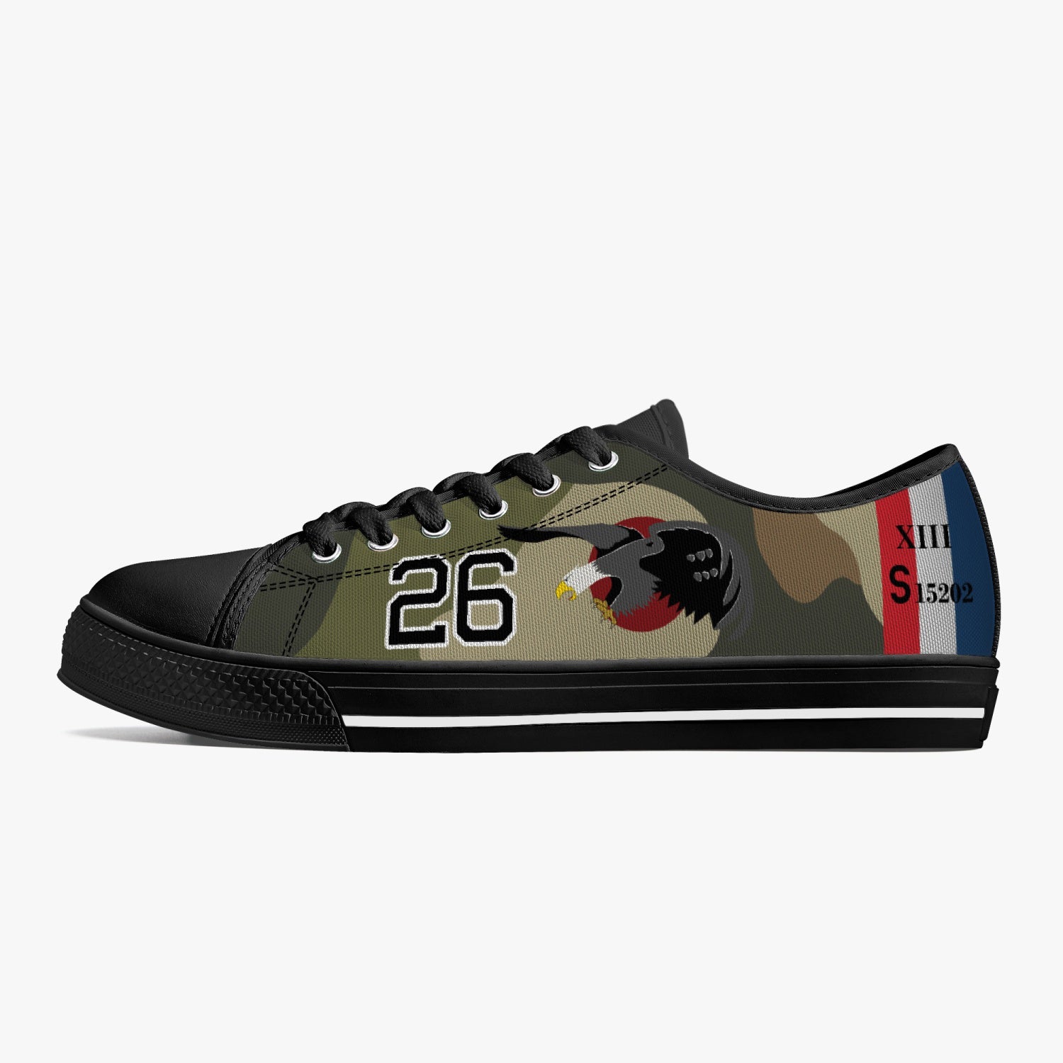 SPAD XIII of Lt. Frank Luke Low Top Canvas Shoes - I Love a Hangar