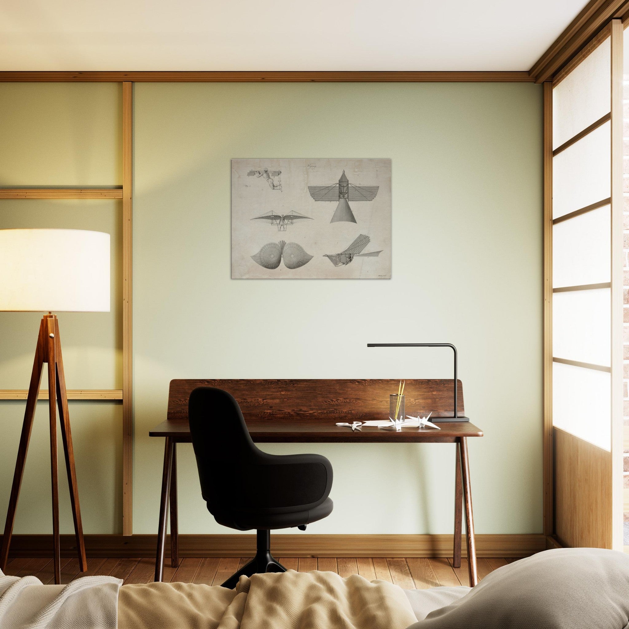 Jakob Degen Flying Machines on Canvas - I Love a Hangar