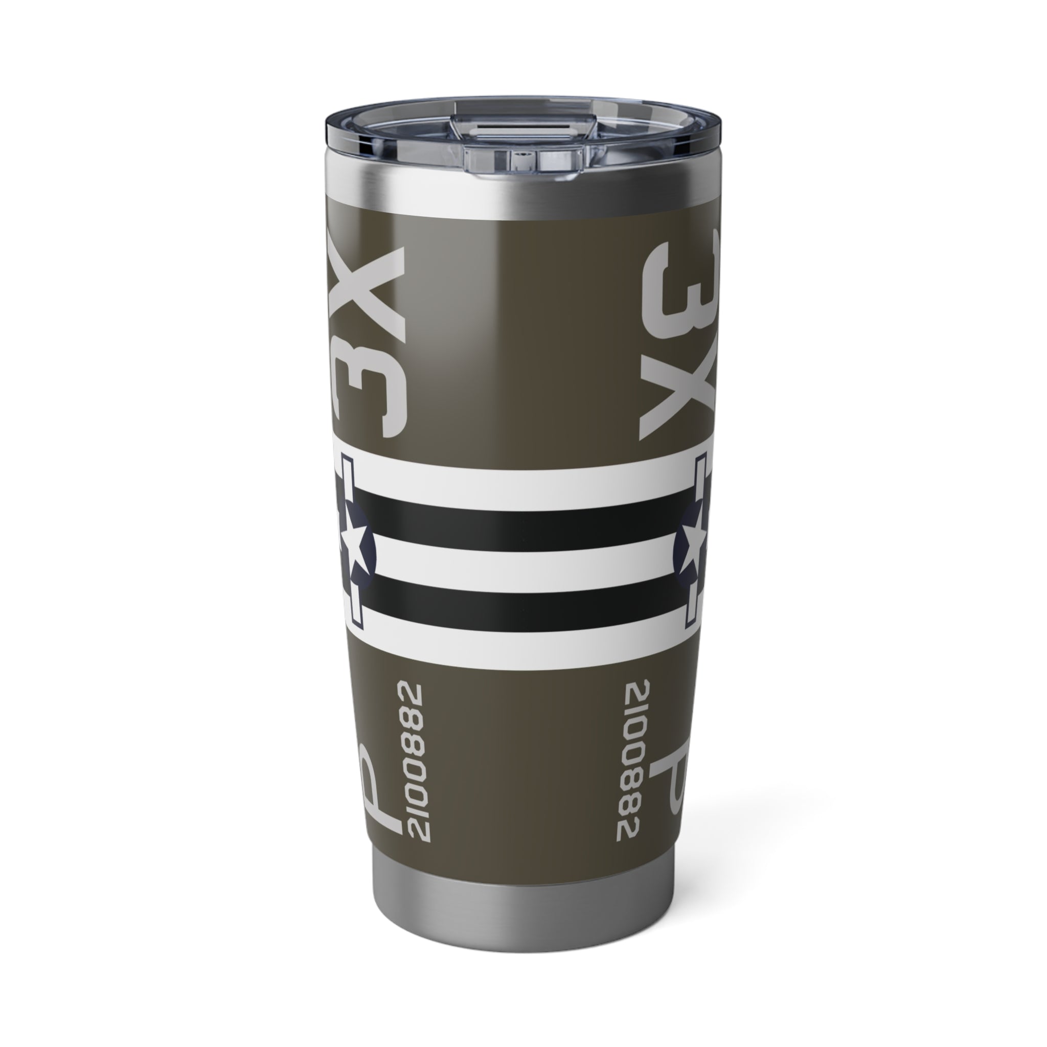 C-47 "Drag-'Em-Oot" 20oz (590ml) Stainless Steel Tumbler - I Love a Hangar