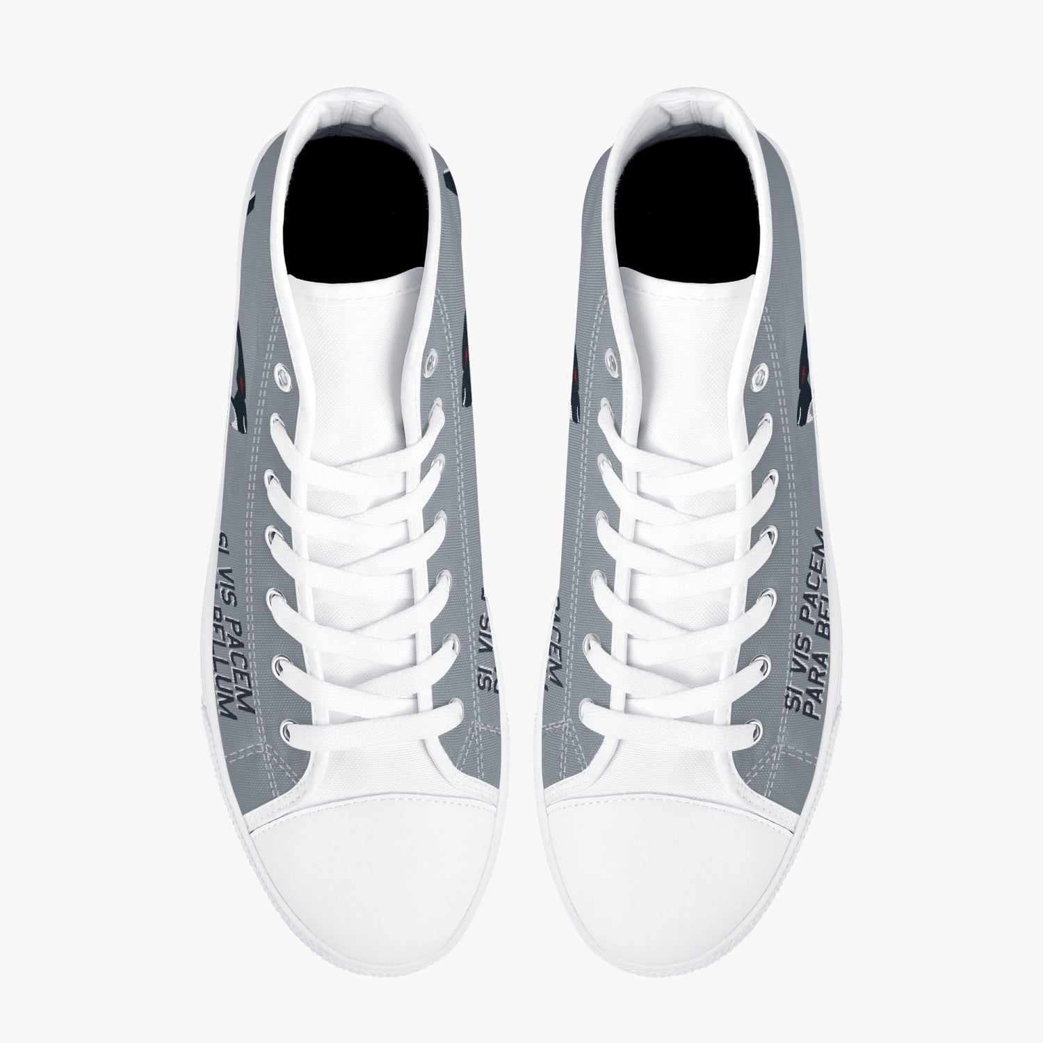 VAQ-139 "Cougars" High Top Canvas Shoes - I Love a Hangar