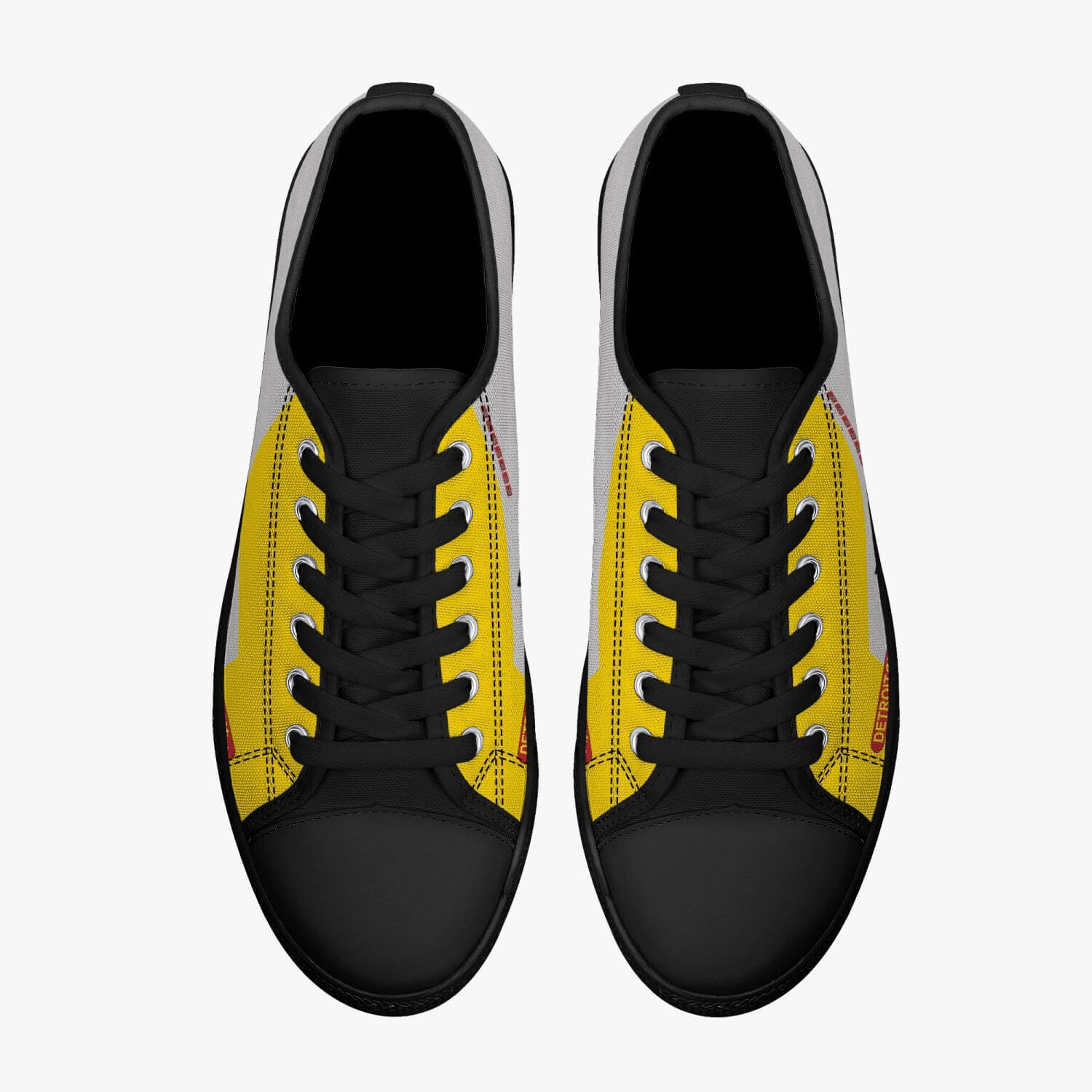 P-51 "Detroit Miss" Low Top Canvas Shoes - I Love a Hangar