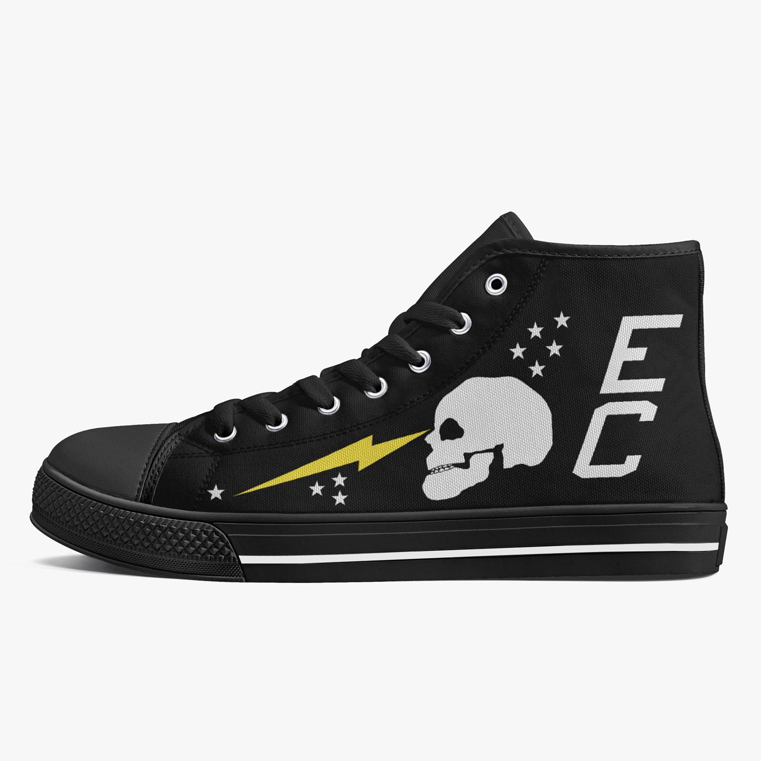 VMFA-531 "Grey Ghosts" High Top Canvas Shoes - I Love a Hangar