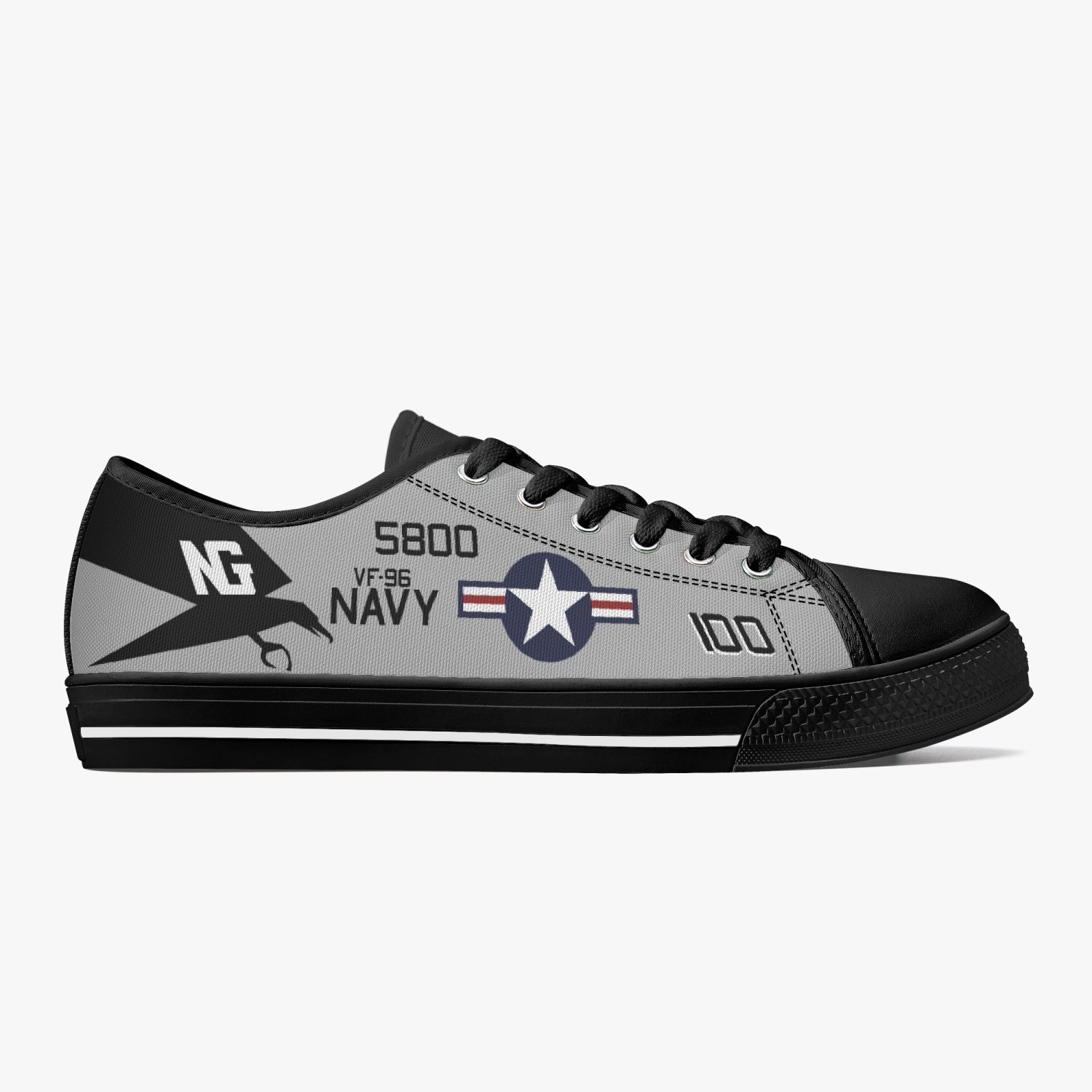 F-4 Phantom "Showtime 100" Low Top Canvas Shoes - I Love a Hangar