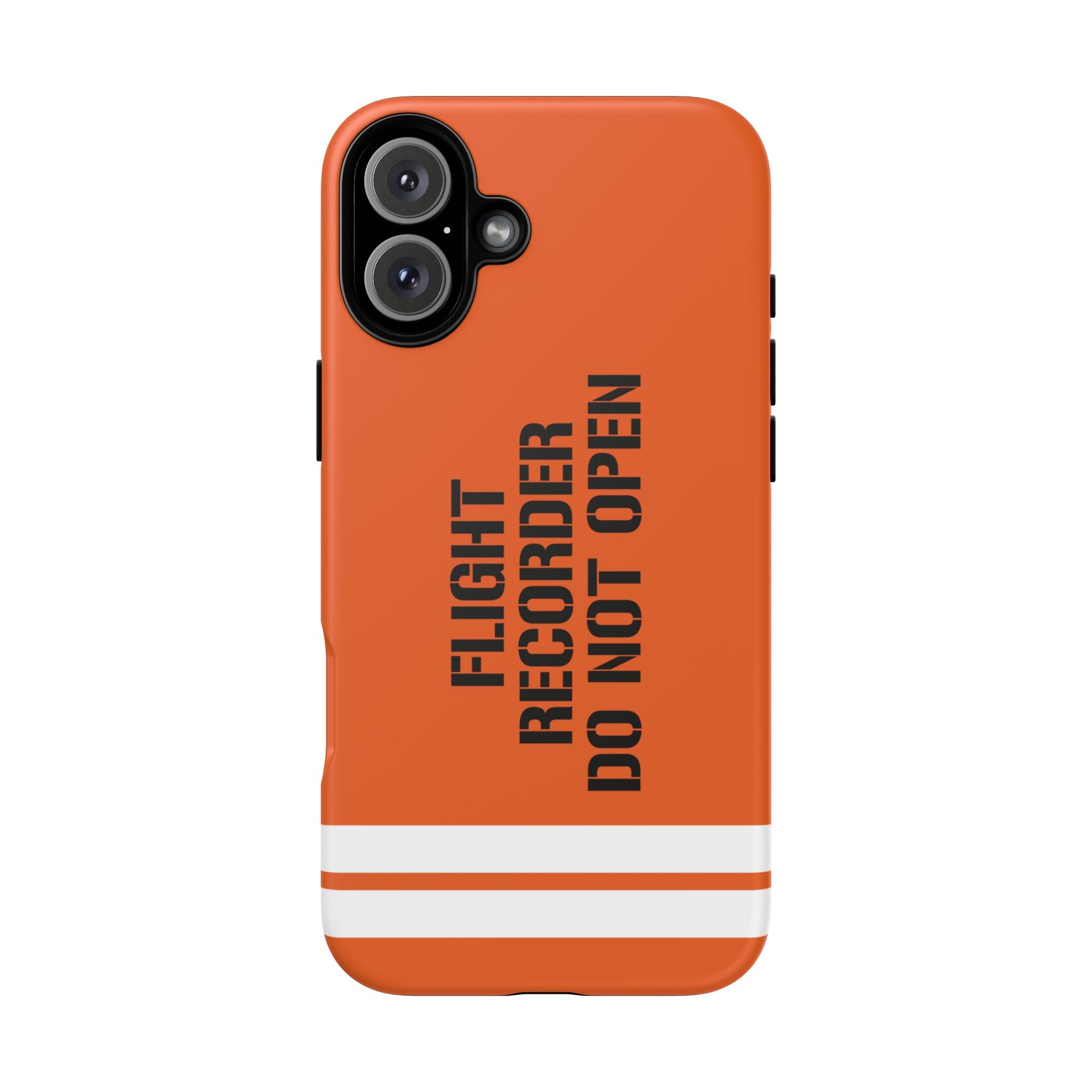 Flight Data Recorder Style Tough Phone Cases for iPhone