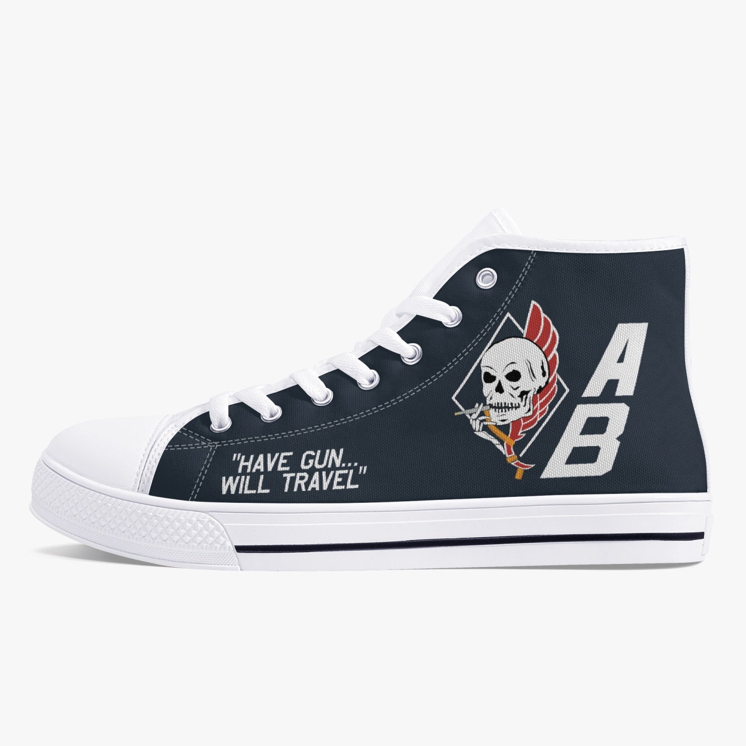 VFA-34 "Blue Blasters" High Top Canvas Shoes - I Love a Hangar