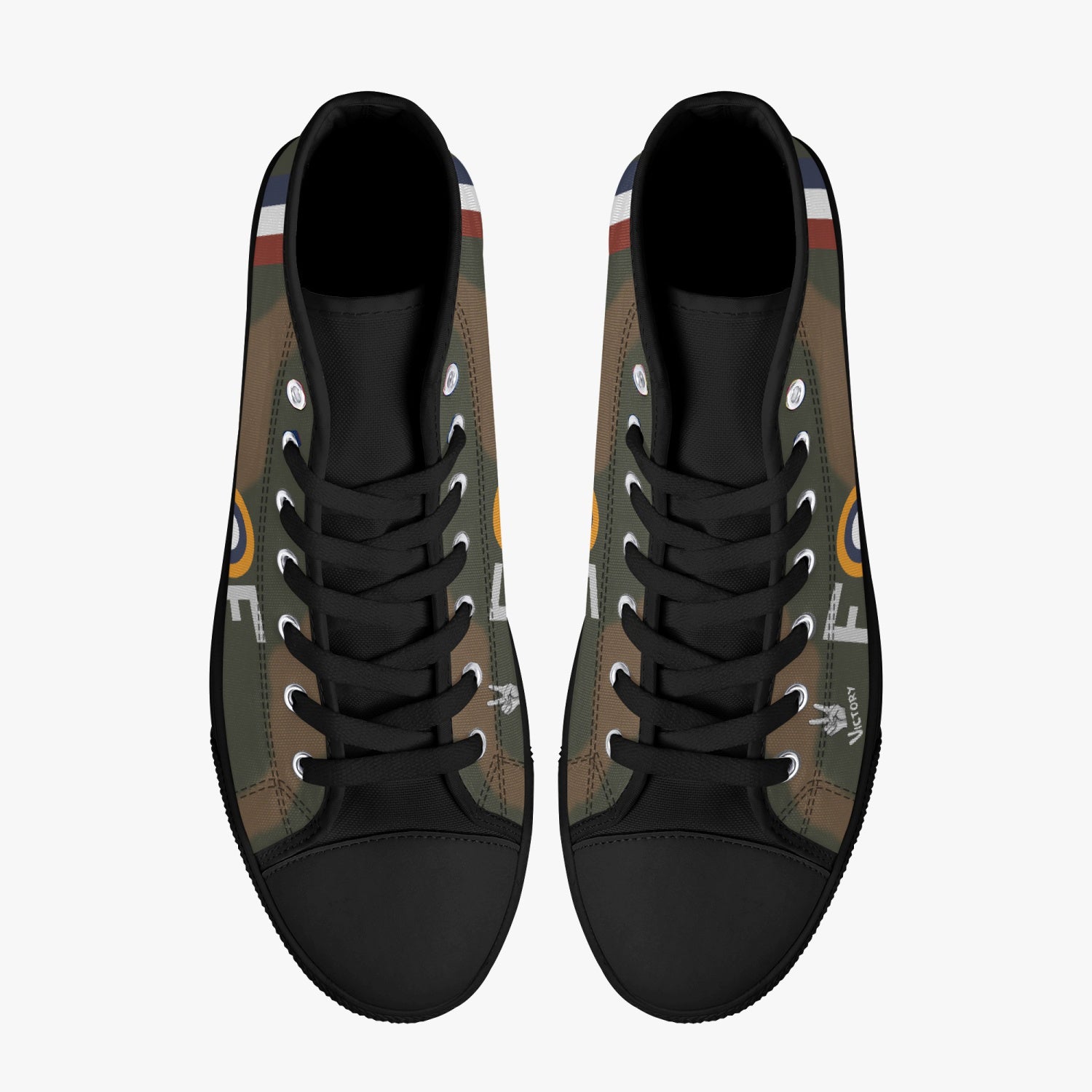 Spitfire "FY-E" High Top Canvas Shoes - I Love a Hangar