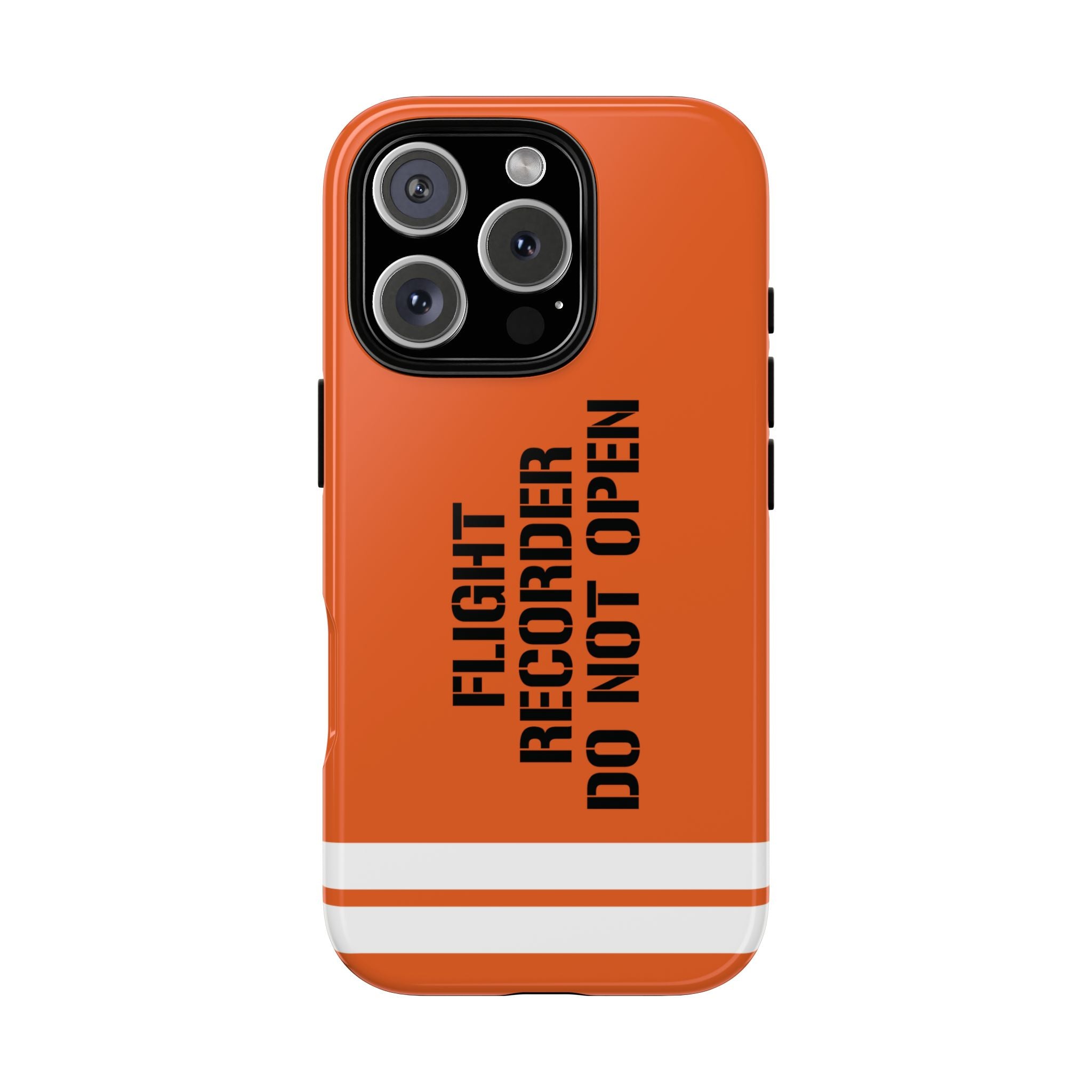 Flight Data Recorder Style Tough Phone Cases for iPhone