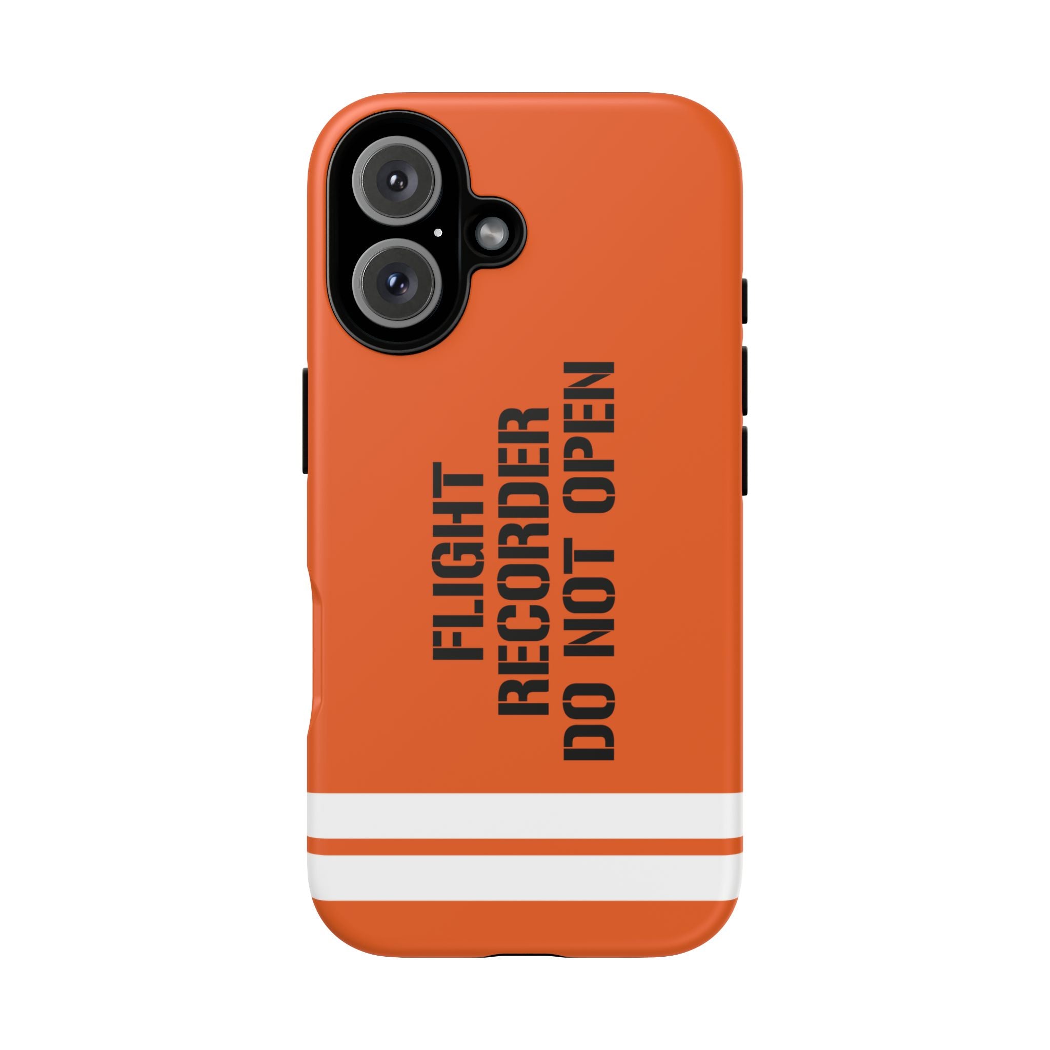Flight Data Recorder Style Tough Phone Cases for iPhone