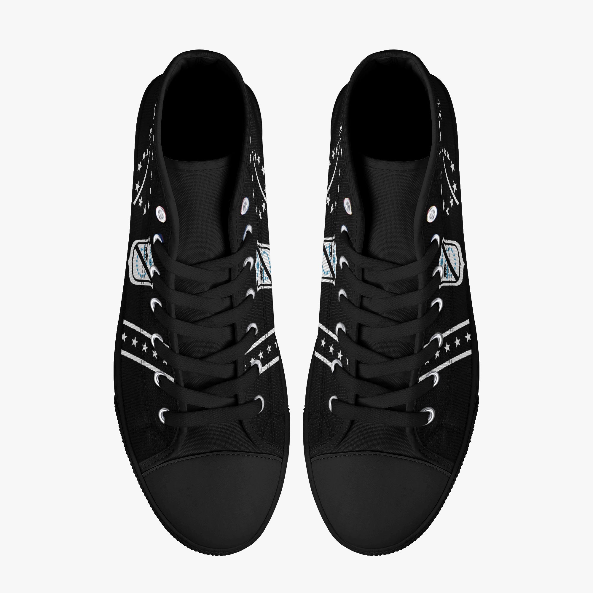 VMFA-214 "Black Sheep" High Top Canvas Shoes - I Love a Hangar