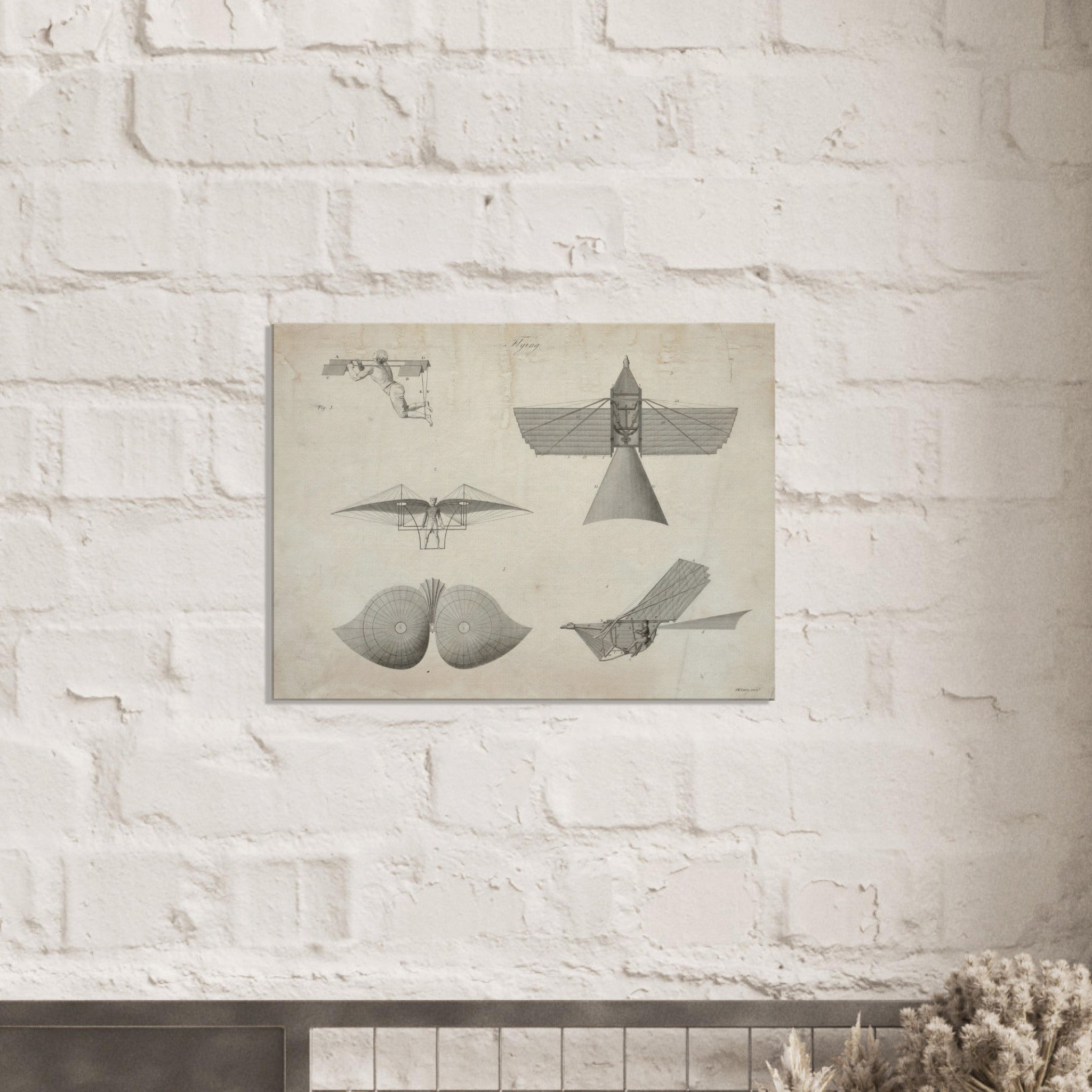 Jakob Degen Flying Machines on Canvas - I Love a Hangar