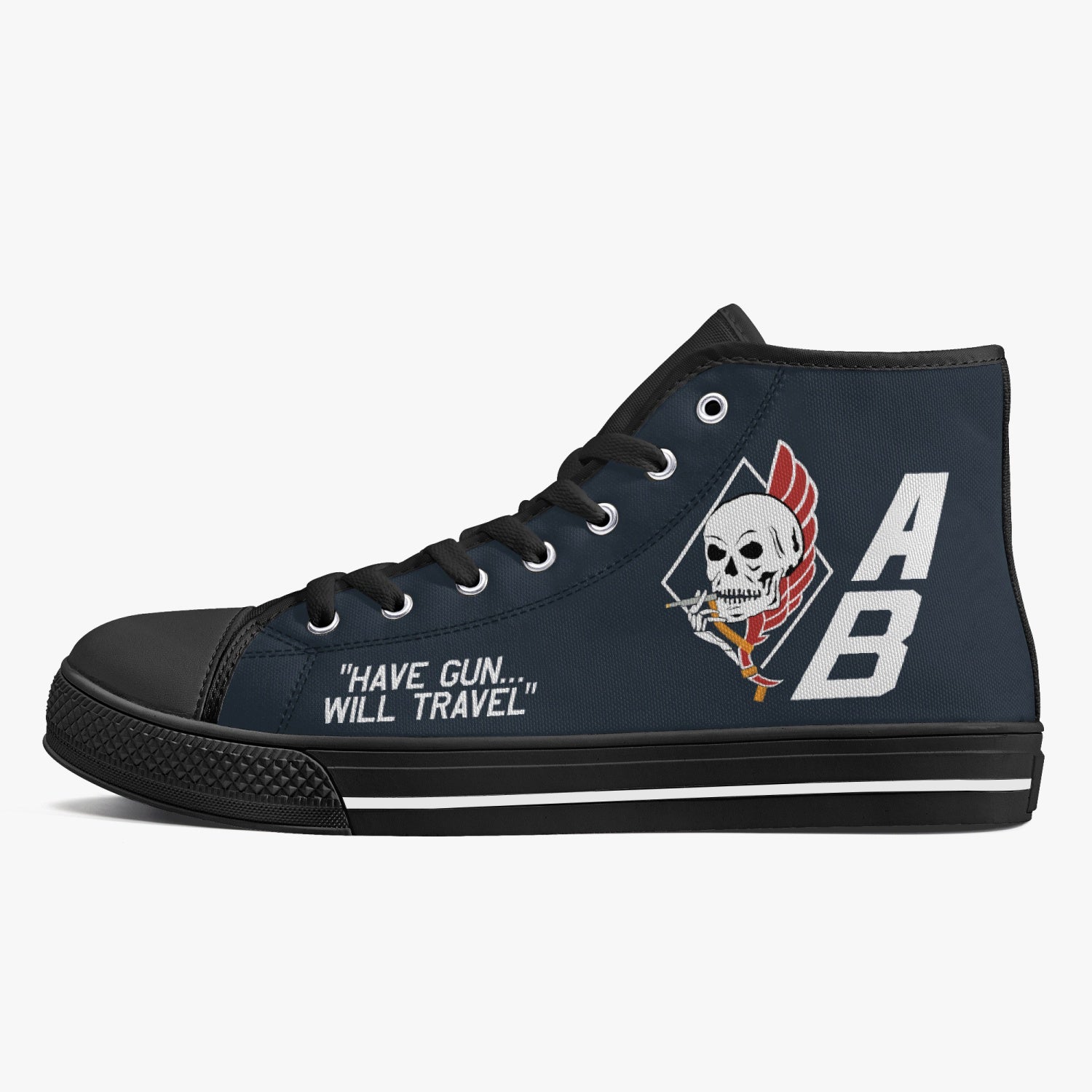 VFA-34 "Blue Blasters" High Top Canvas Shoes - I Love a Hangar