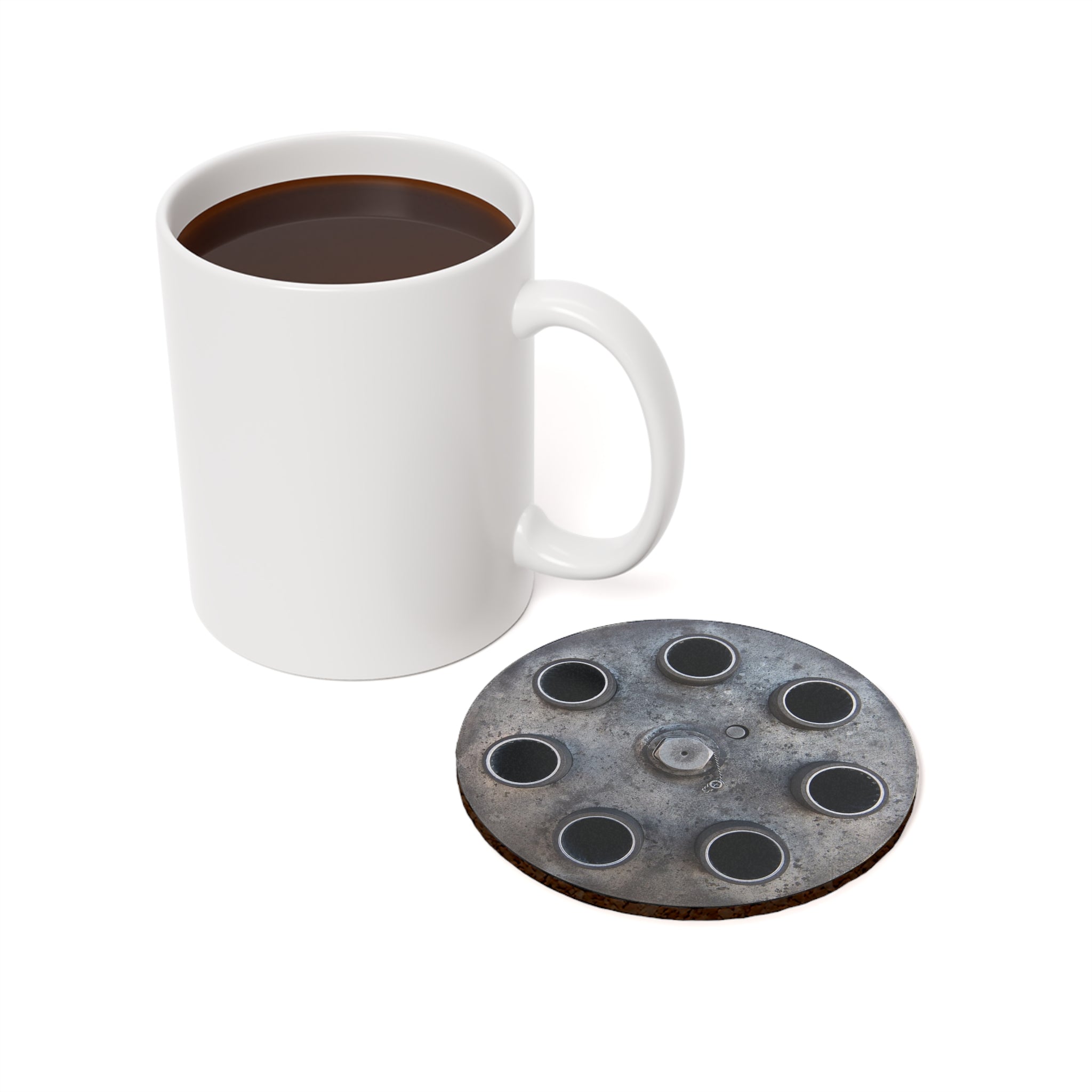A-10 "Warthog" GAU-8 Avenger Cork Back Coaster - I Love a Hangar