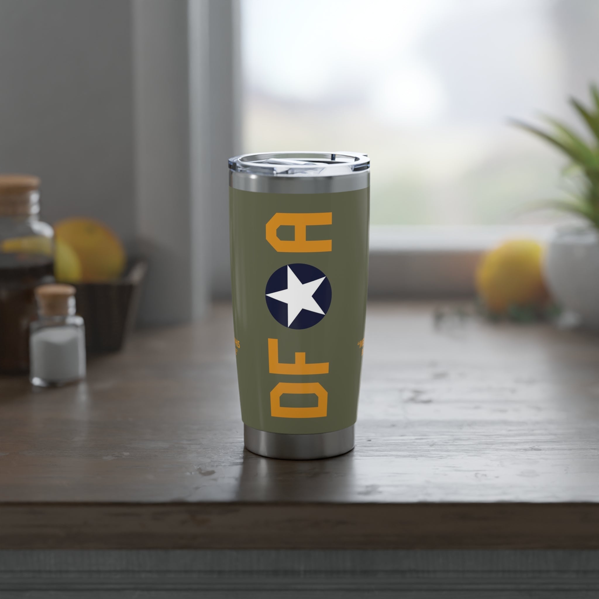 B-17 "Memphis Belle" Inspired 20oz (590ml) Stainless Steel Tumbler - I Love a Hangar