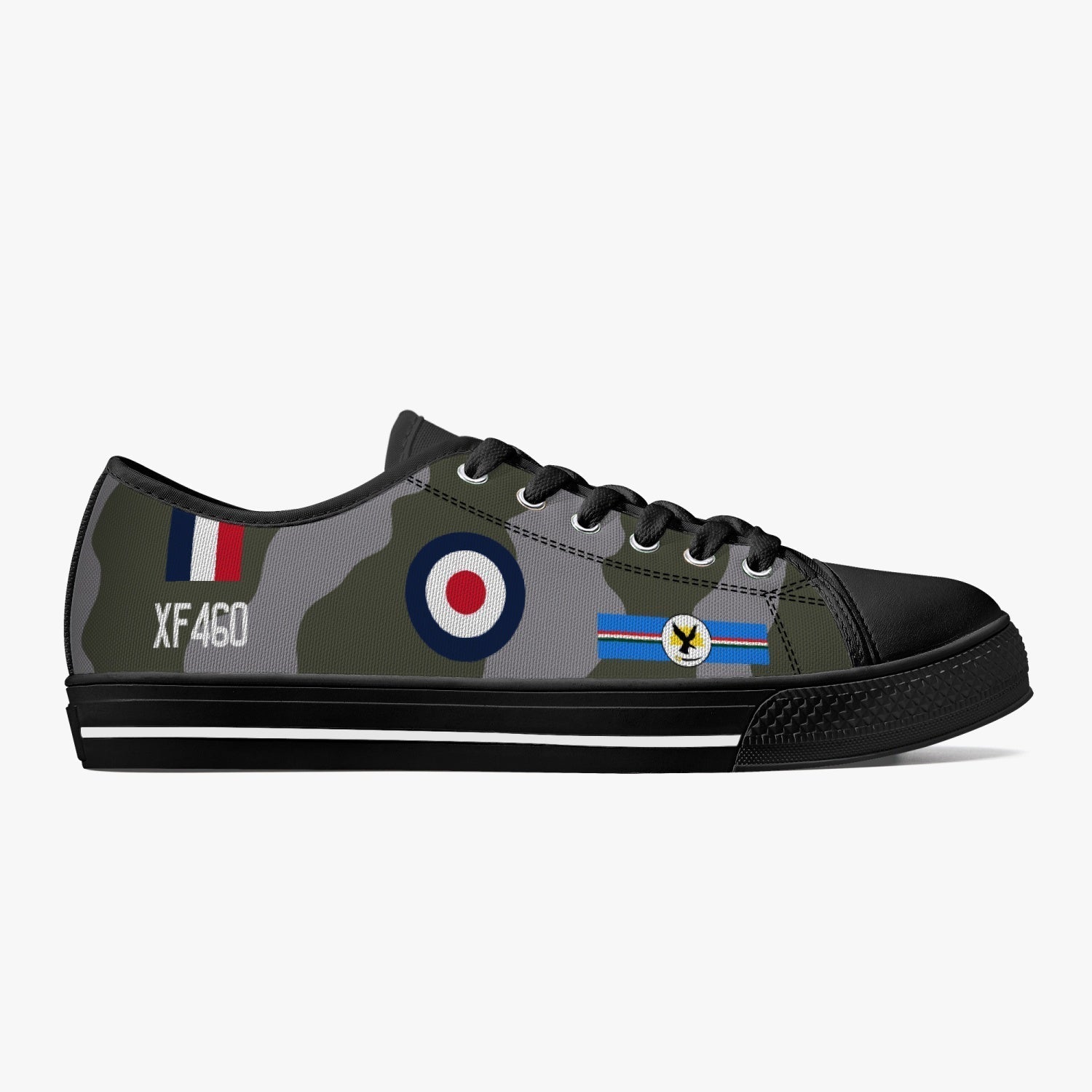 Hawker Hunter "XF460" Low Top Canvas Shoes - I Love a Hangar
