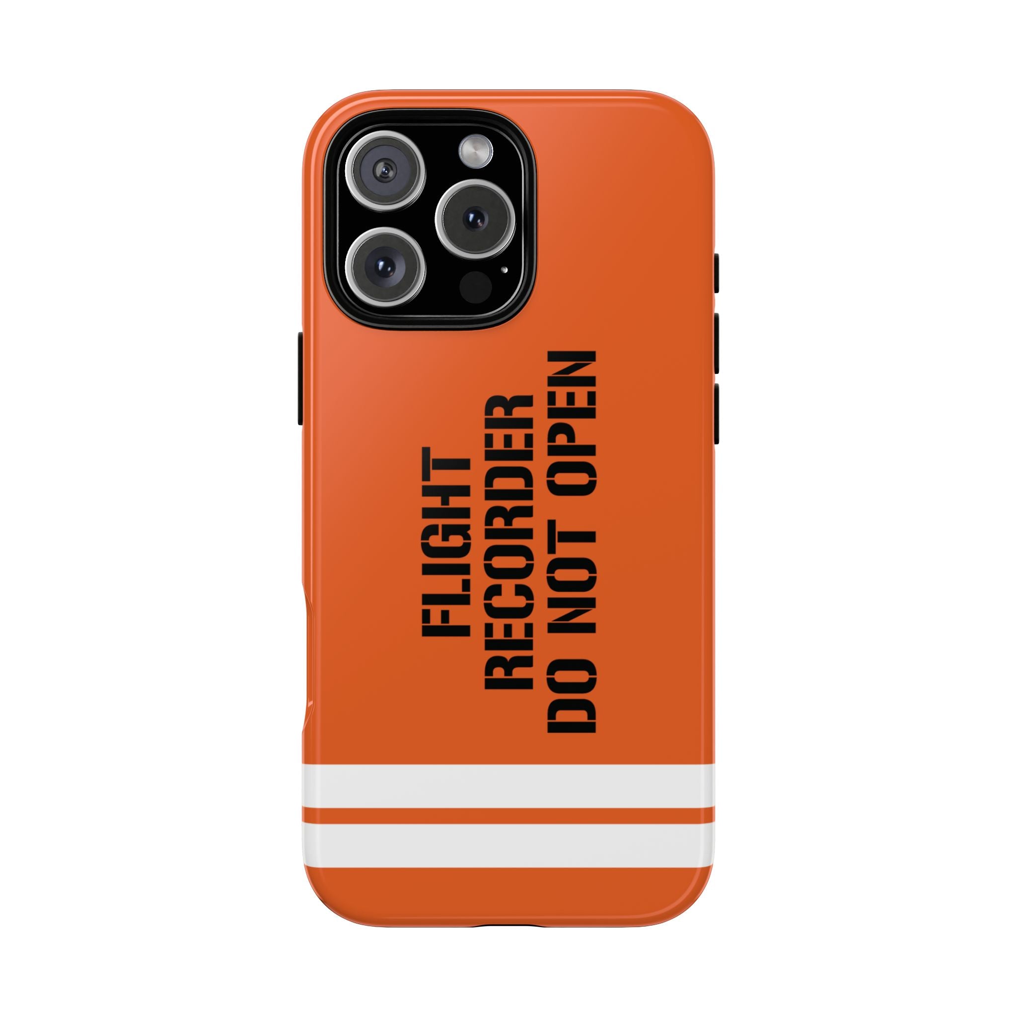 Flight Data Recorder Style Tough Phone Cases for iPhone