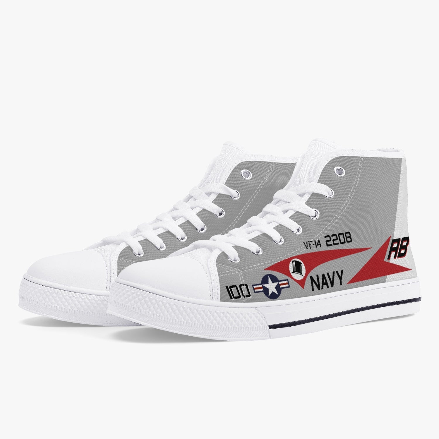 VF-14 "Tophatters" High Top Canvas Shoes - I Love a Hangar