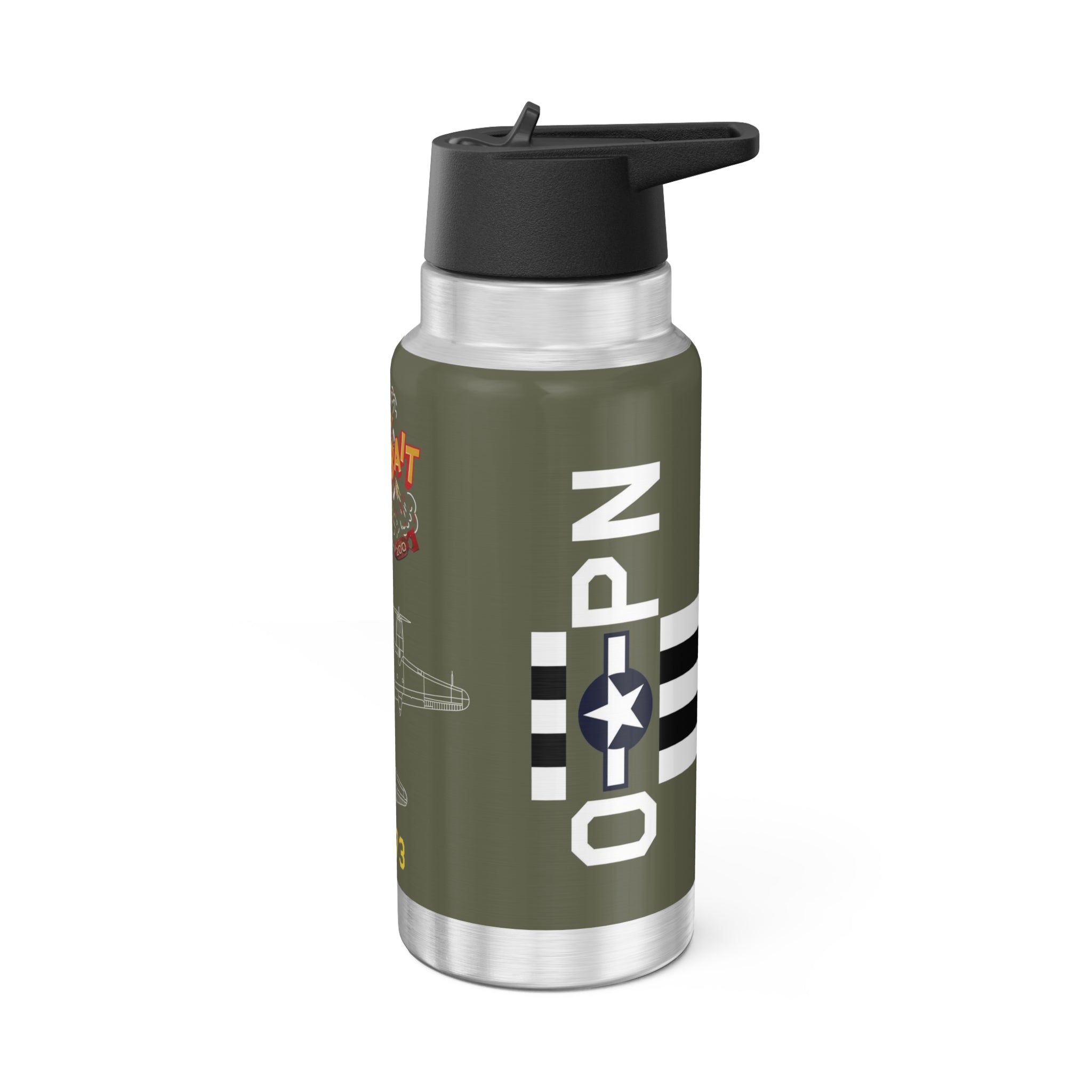 B-26 "Flak Bait" Tumbler, 32oz (950ml) - I Love a Hangar