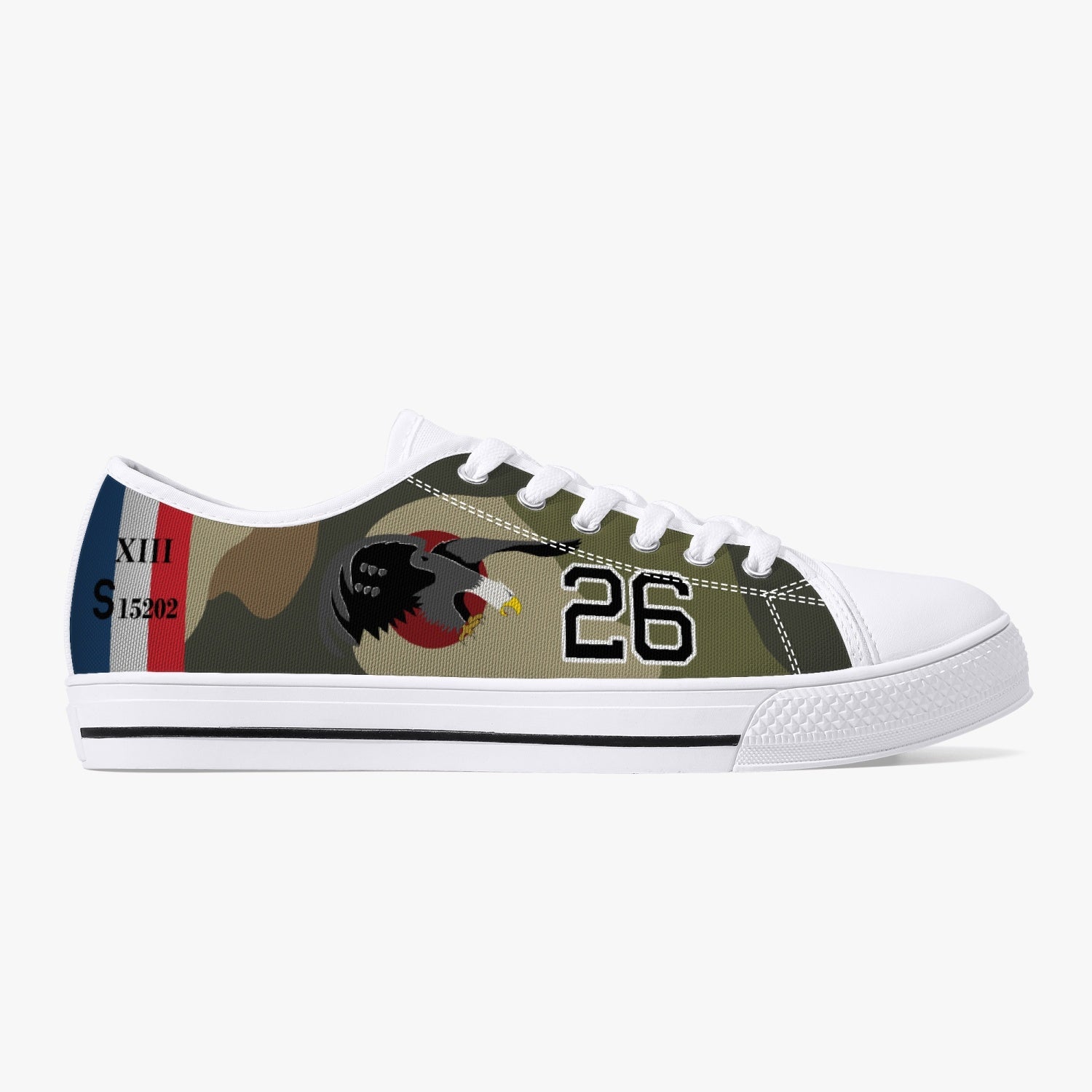 SPAD XIII of Lt. Frank Luke Low Top Canvas Shoes - I Love a Hangar