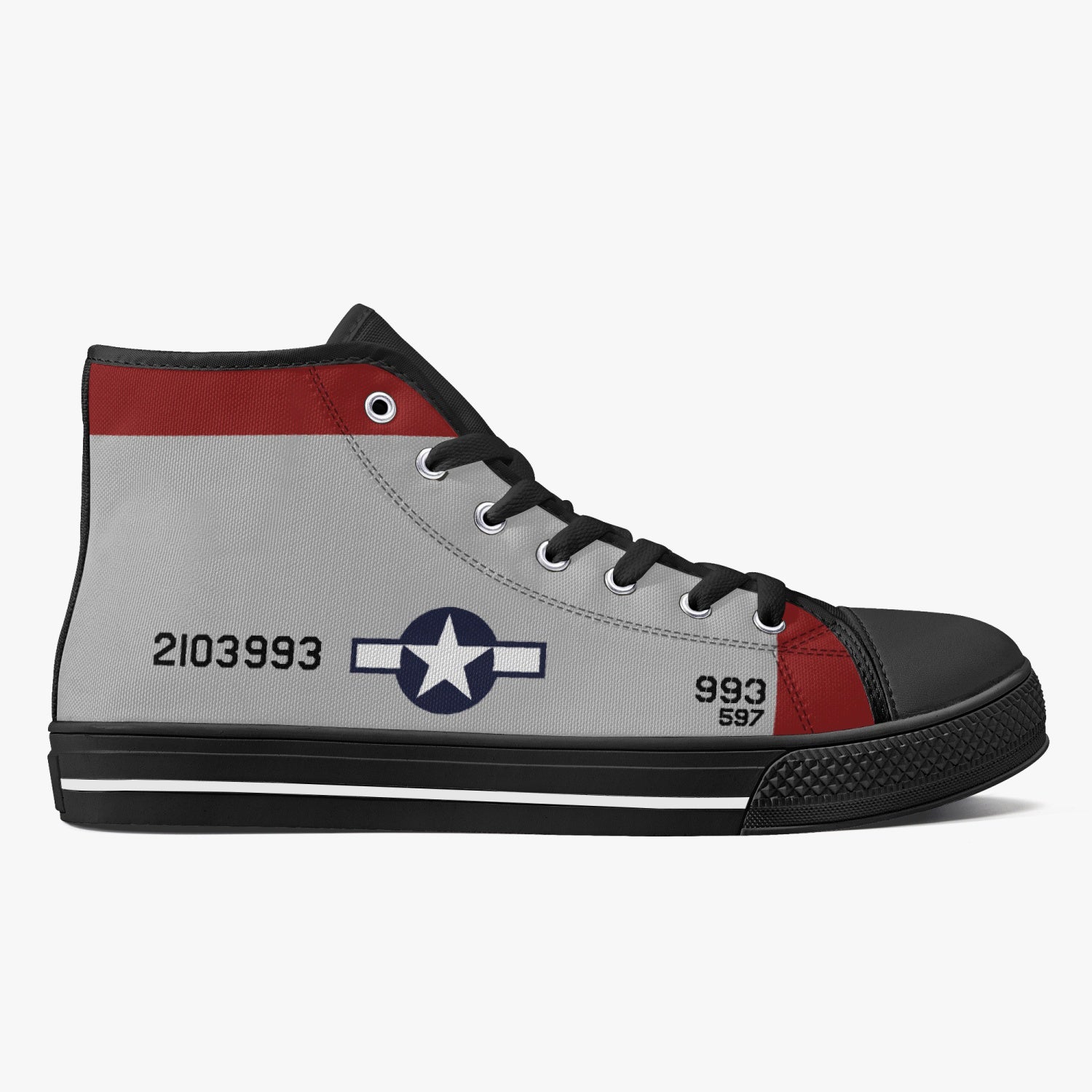 P-38 "Marge" High Top Canvas Shoes - I Love a Hangar