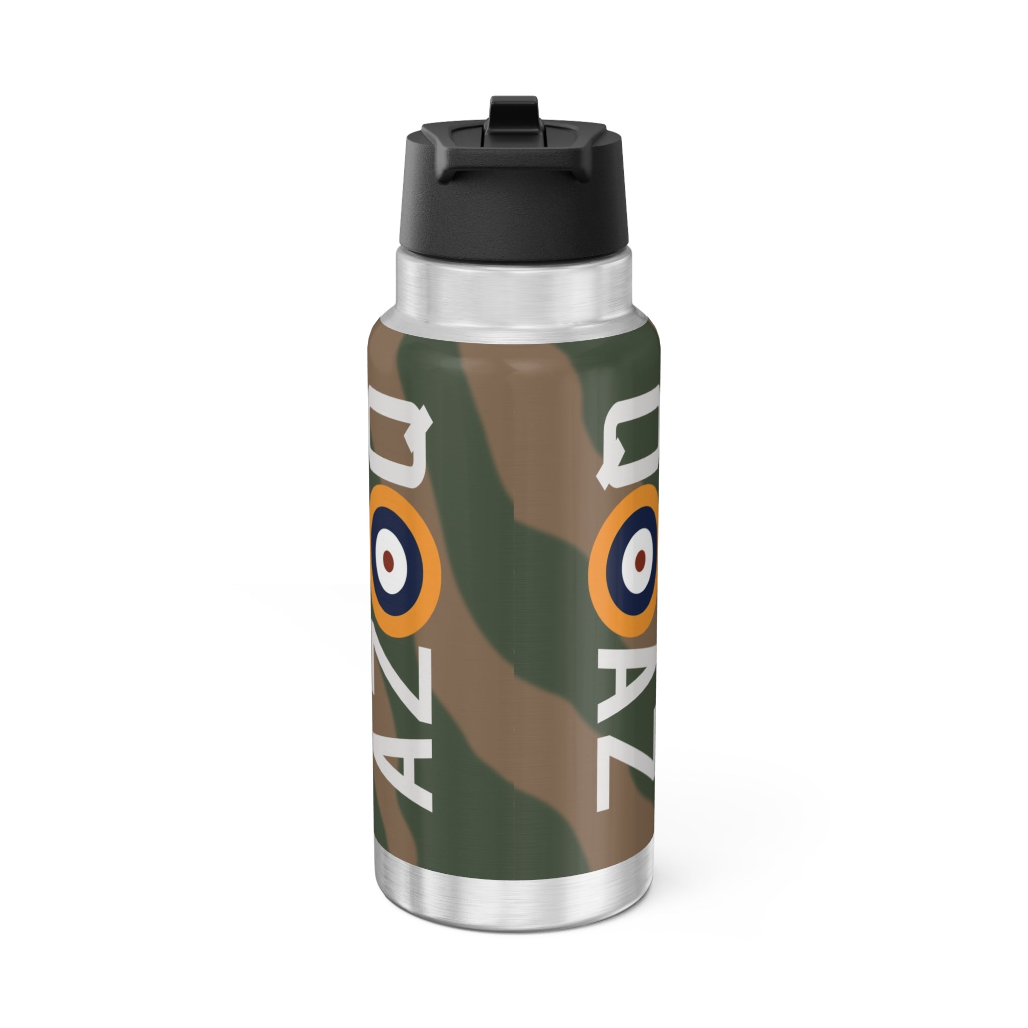 Spitfire "AZ-Q" of Pat Hughes Tumbler, 32oz (950ml) - I Love a Hangar