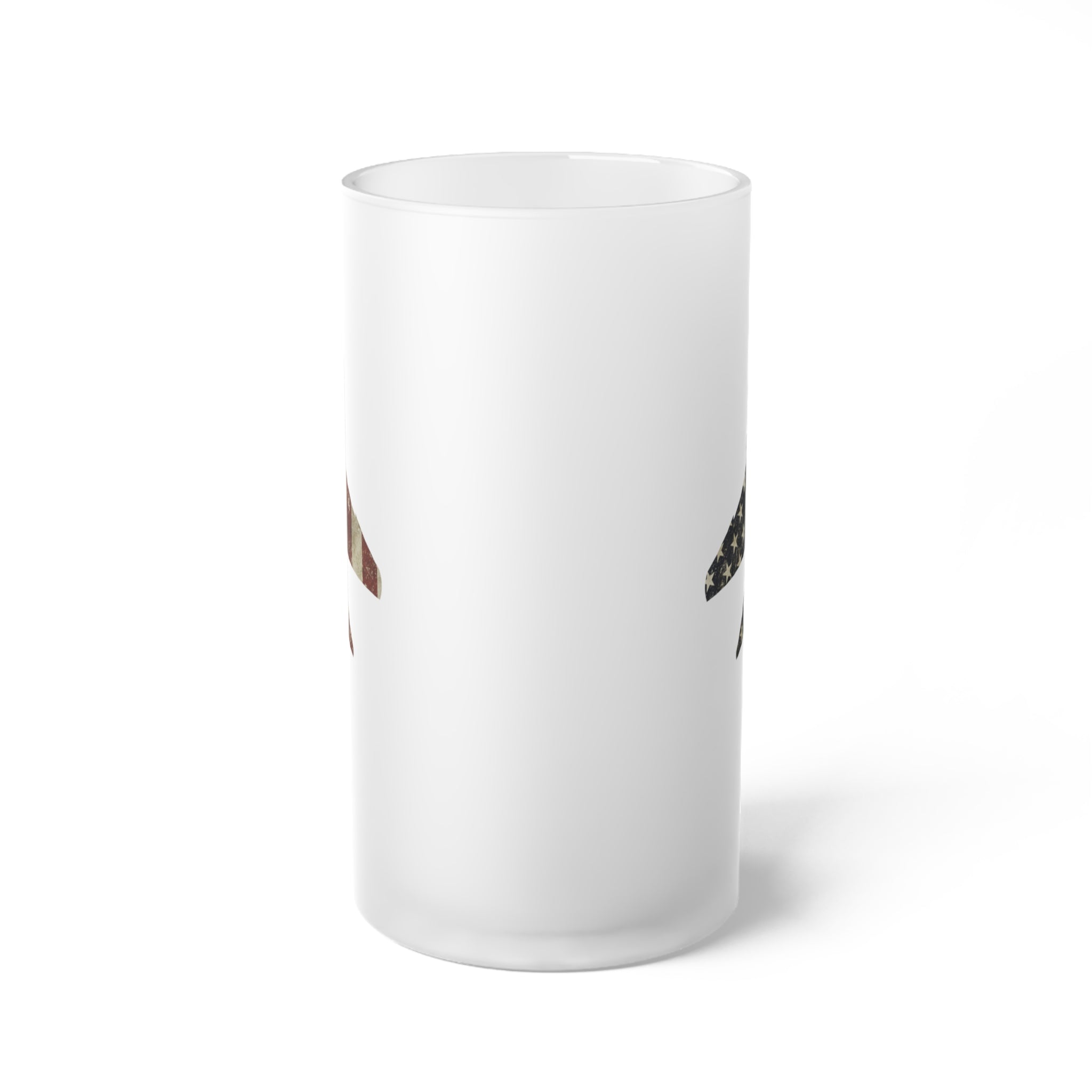 A-7 Corsair II Frosted Glass 16oz (473ml) Beer Mug - I Love a Hangar