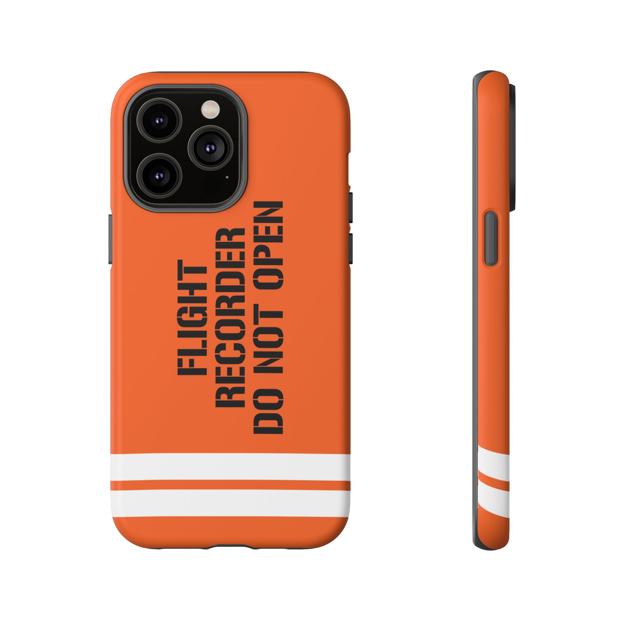 Flight Data Recorder Style Tough Phone Cases for iPhone