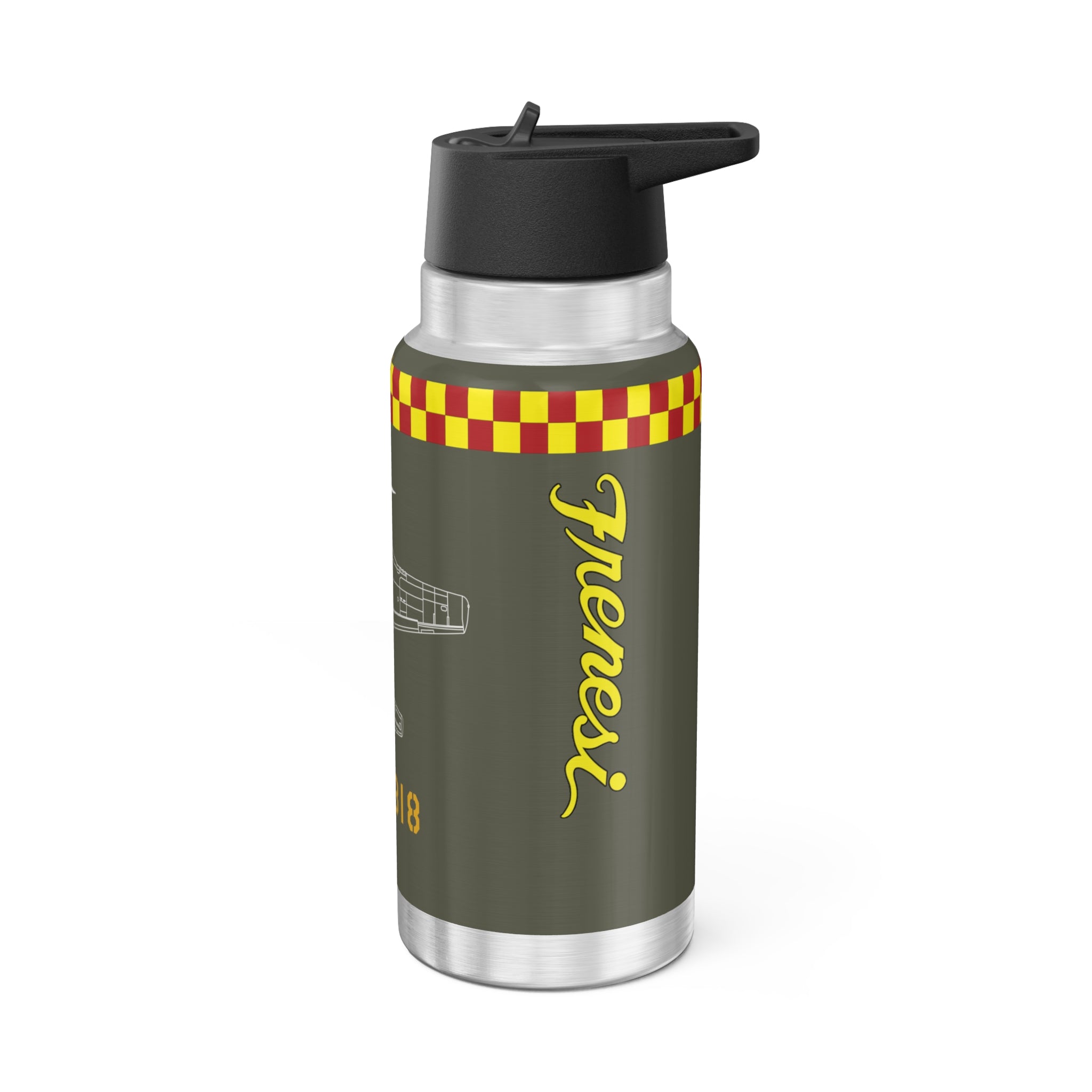 P-51 "Frenesi" Inspired Tumbler, 32oz (950ml) - I Love a Hangar