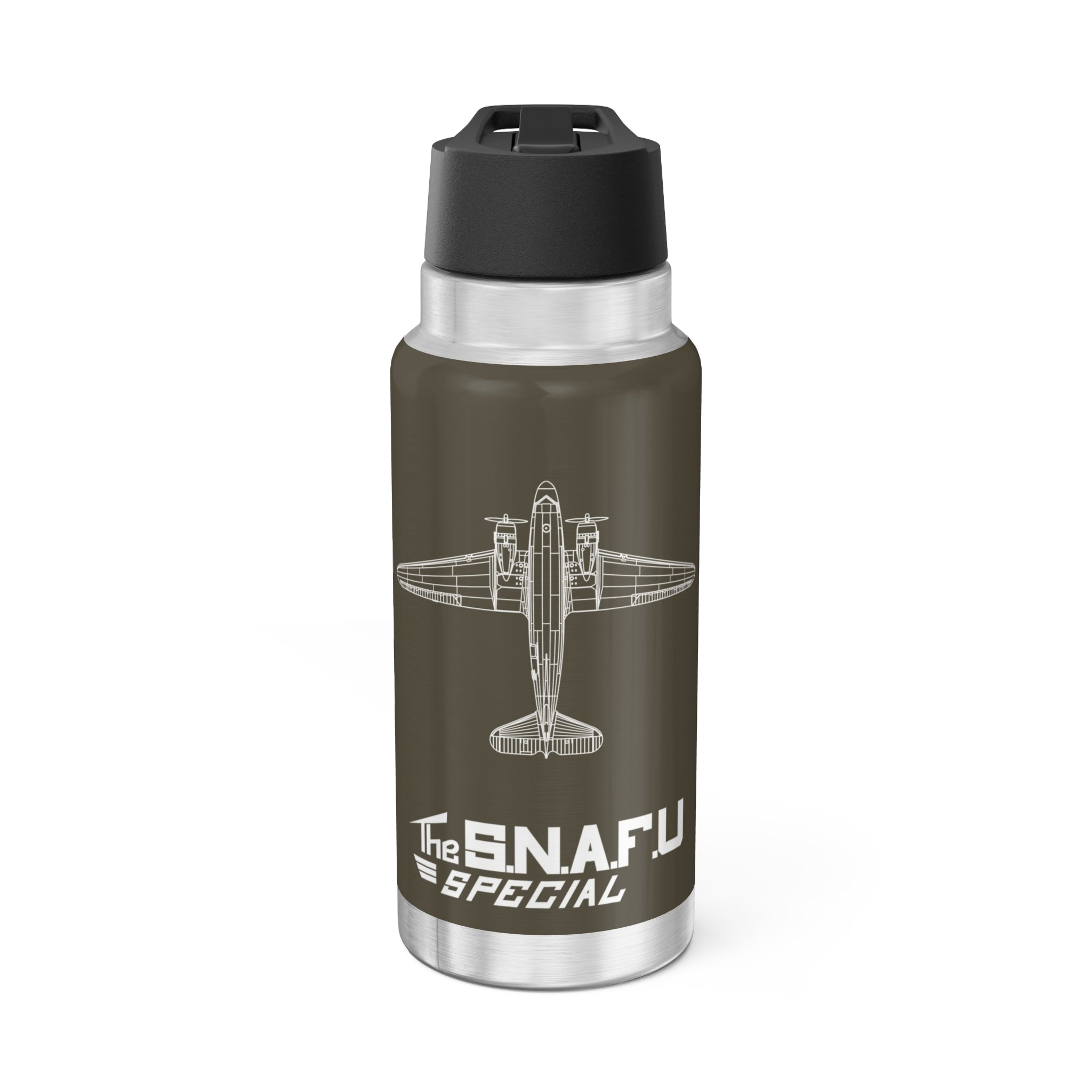 C-47 "The S.N.A.F.U Special" Tumbler, 32oz (950ml) - I Love a Hangar