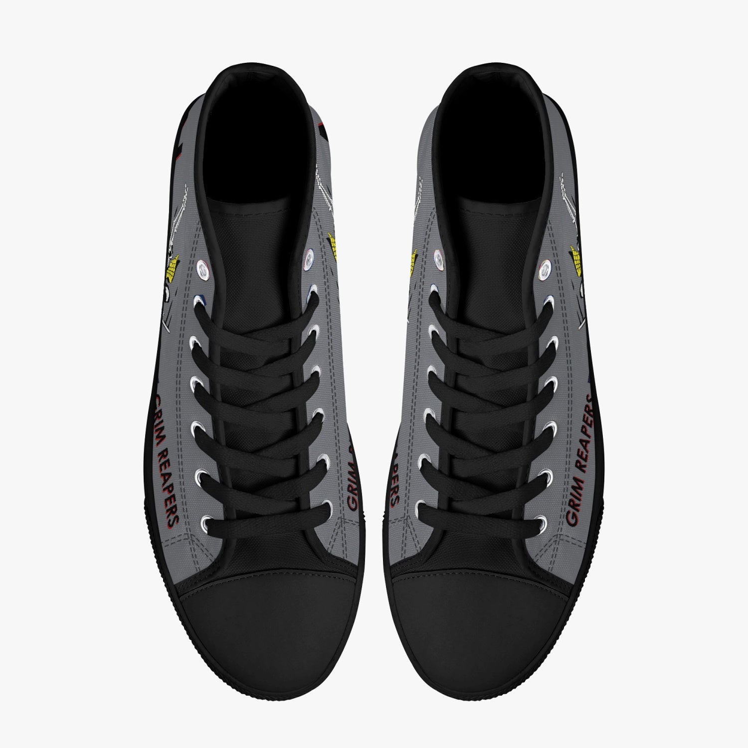 VFA-101 "Grim Reapers" High Top Canvas Shoes - I Love a Hangar