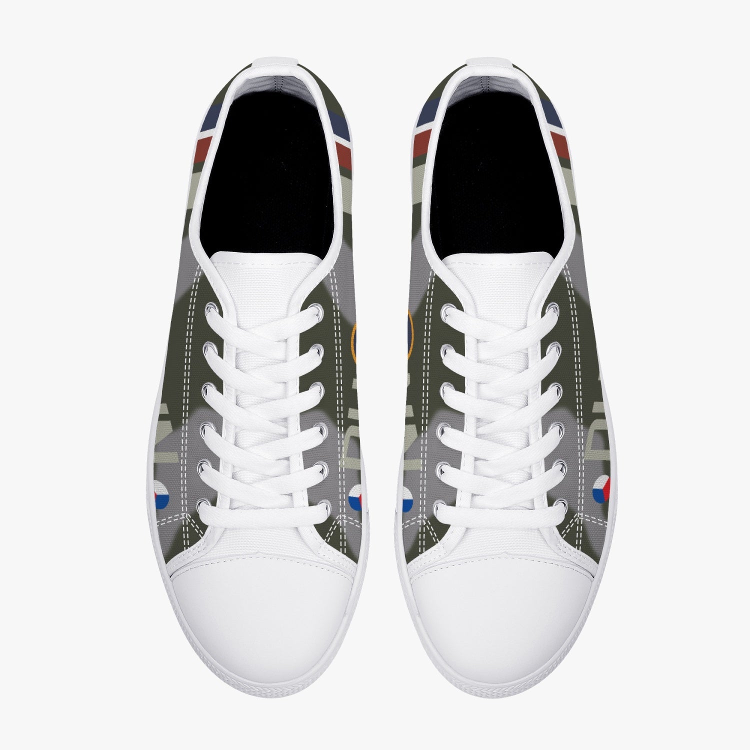 Spitfire AR501 Low Top Canvas Shoes - I Love a Hangar