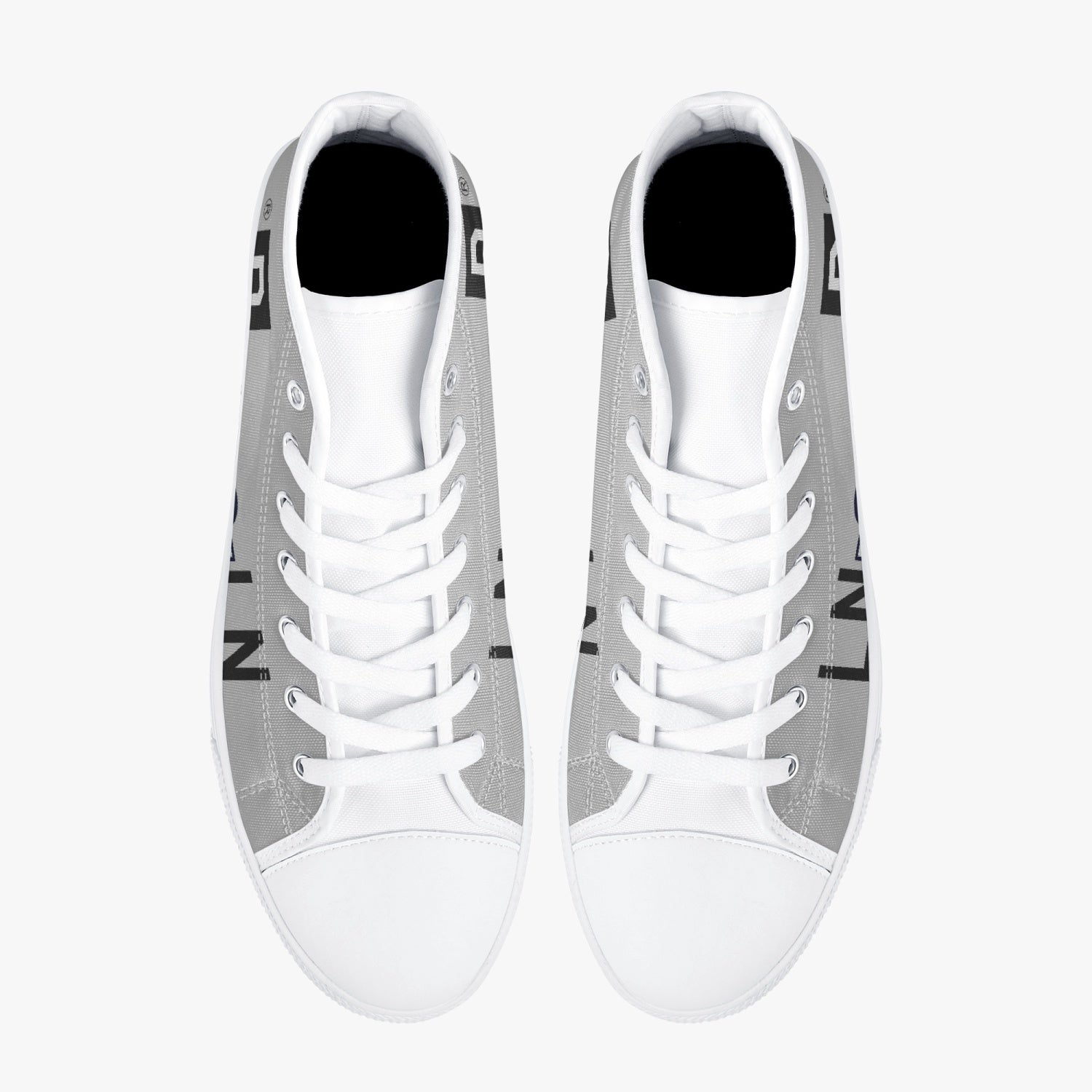 B-17 "LN-D" (AL-2903) Men's High Top Canvas Shoes - I Love a Hangar