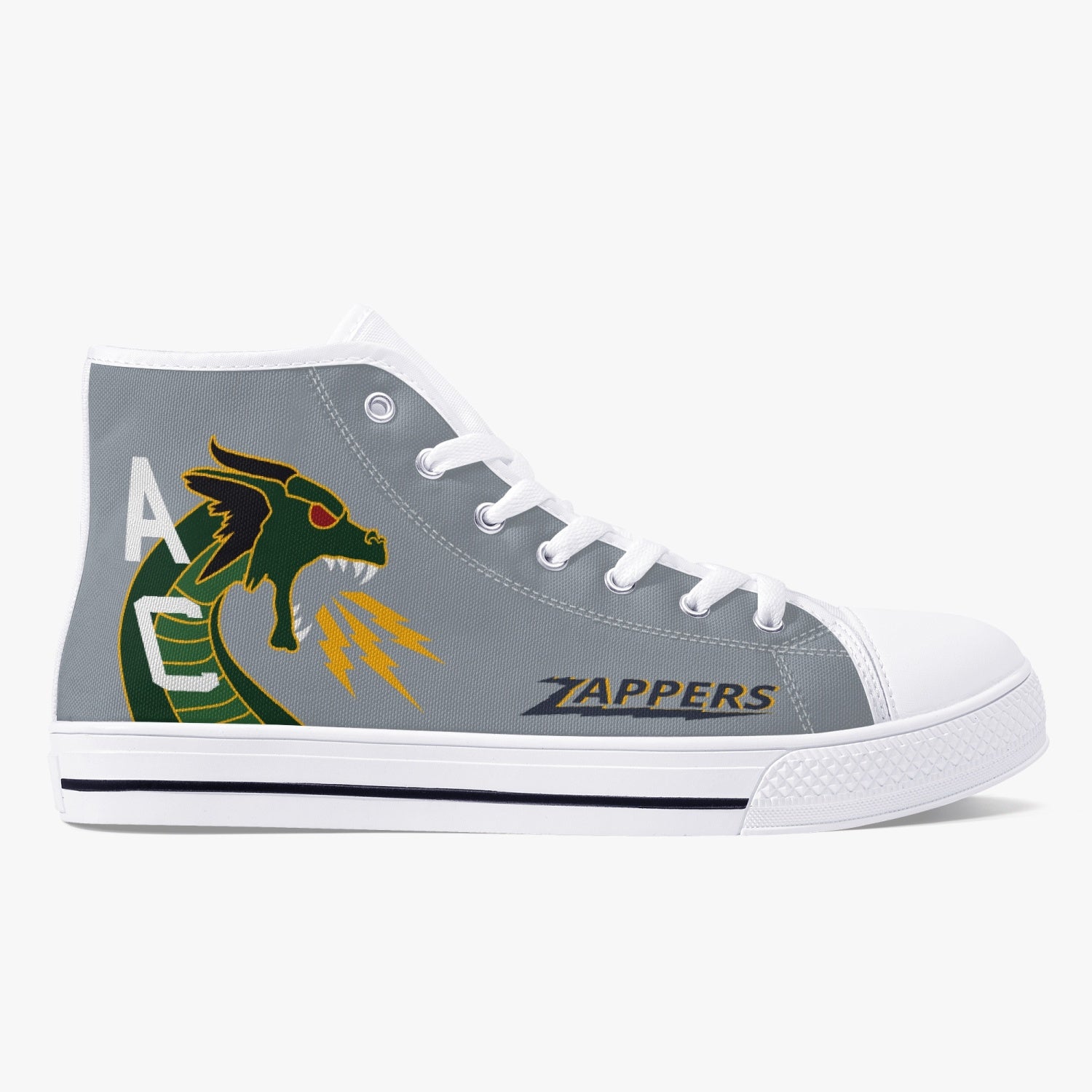VAQ-130 "Zappers" High Top Canvas Shoes - I Love a Hangar