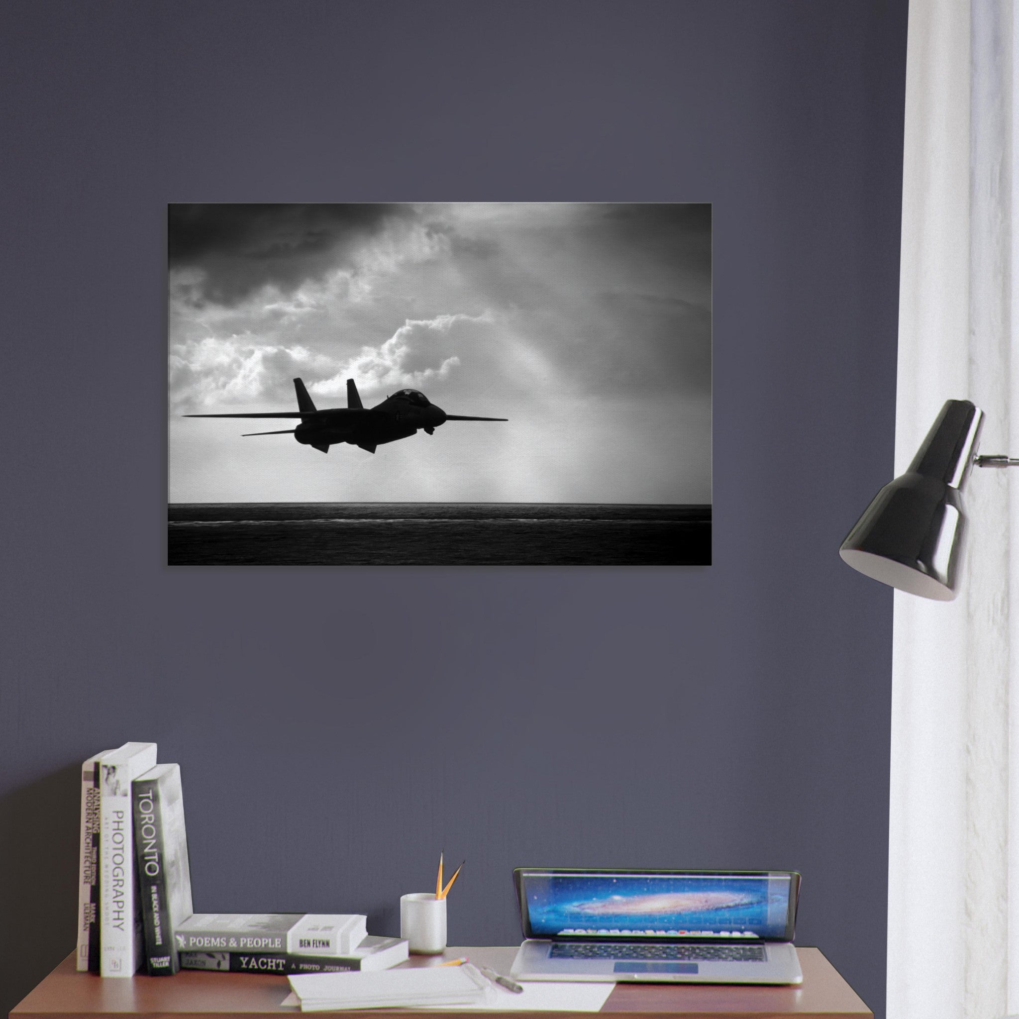 F-14 "Tomcat" on Canvas - I Love a Hangar