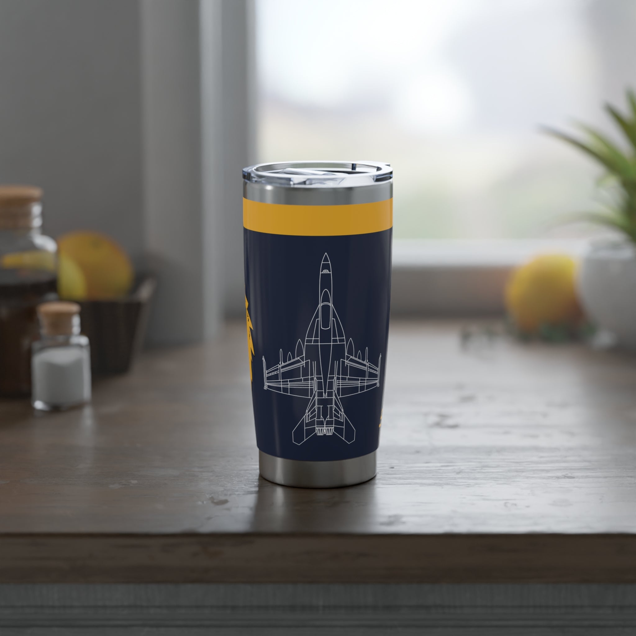 VFA-192 "Golden Dragons" 20oz (590ml) Stainless Steel Tumbler - I Love a Hangar