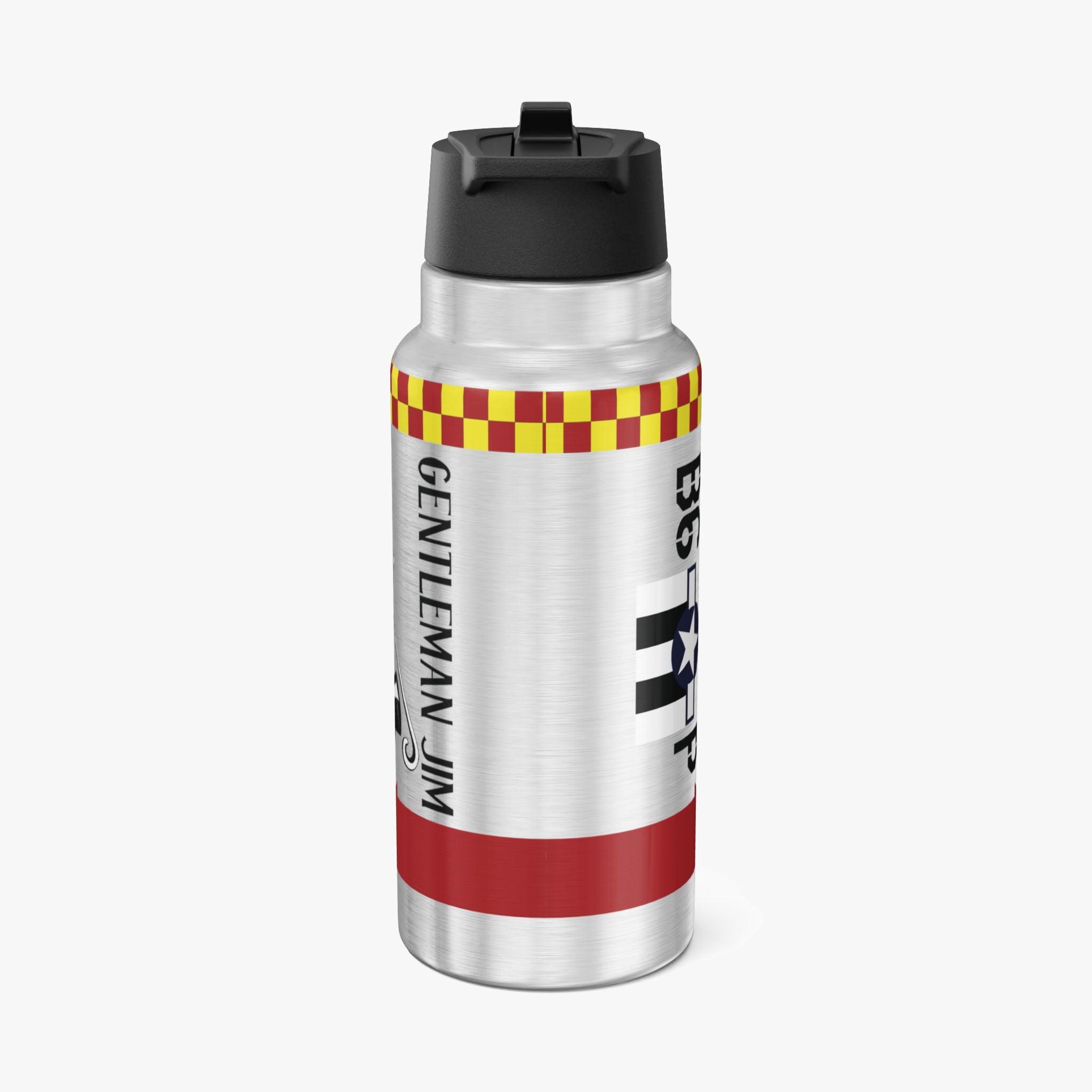 P-51 "Gentleman Jim" Tumbler, 32oz (950ml) - I Love a Hangar