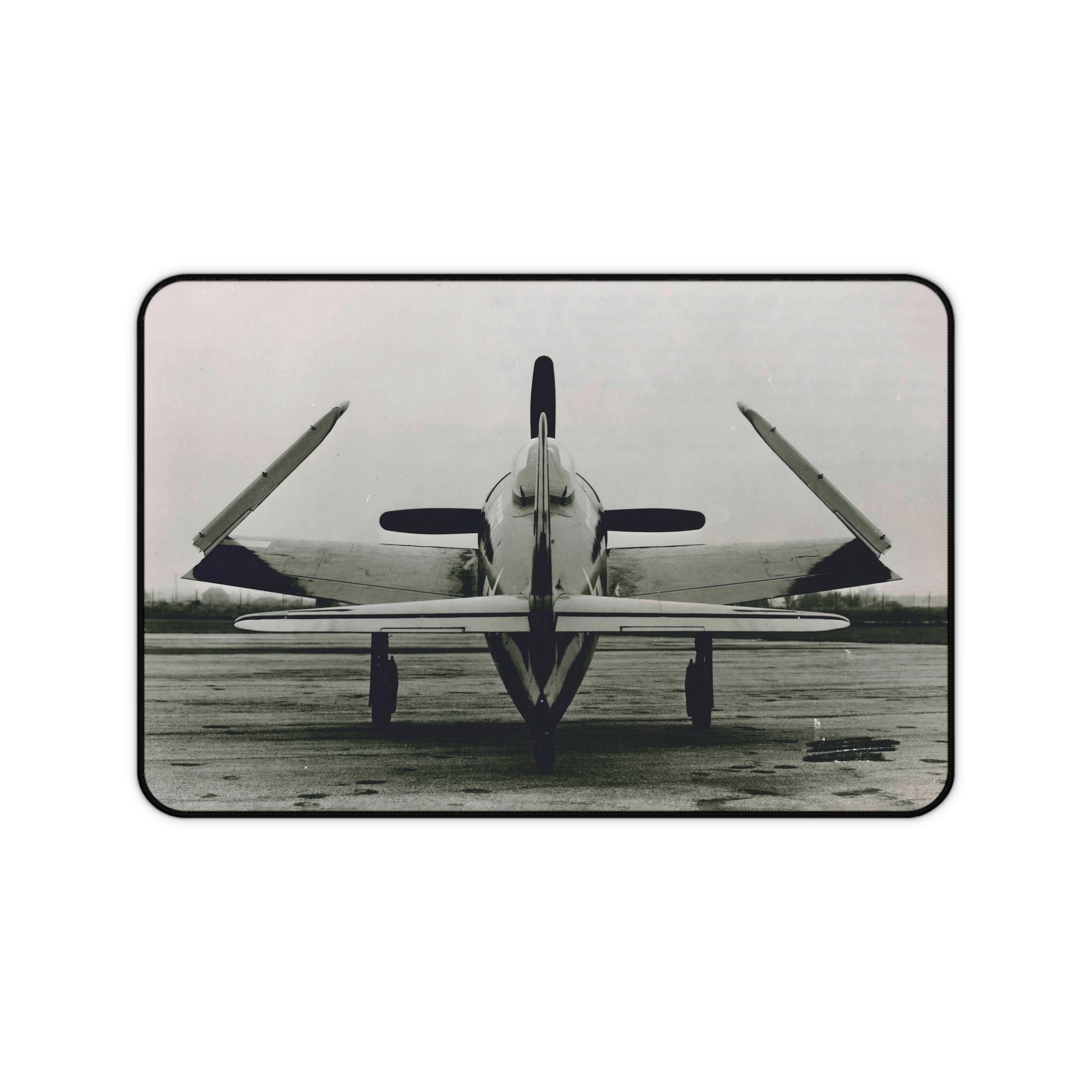 F8F Bearcat Desk Mat - I Love a Hangar