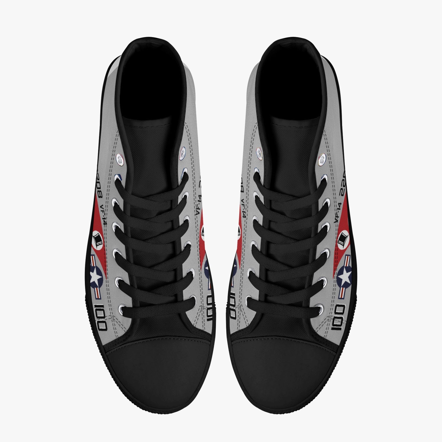 VF-14 "Tophatters" High Top Canvas Shoes - I Love a Hangar